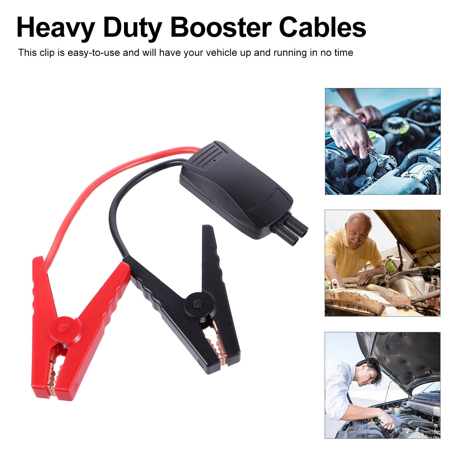 3 Sets of Car Jumper Cables Heavy Duty Booster Cables