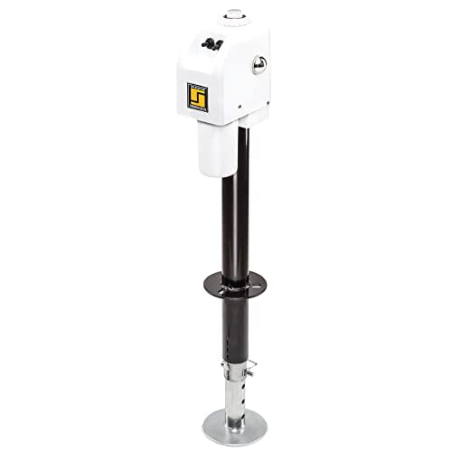 Stromberg Carlson Products JET-3555 3500 lbs Electric Tongue Jack, White