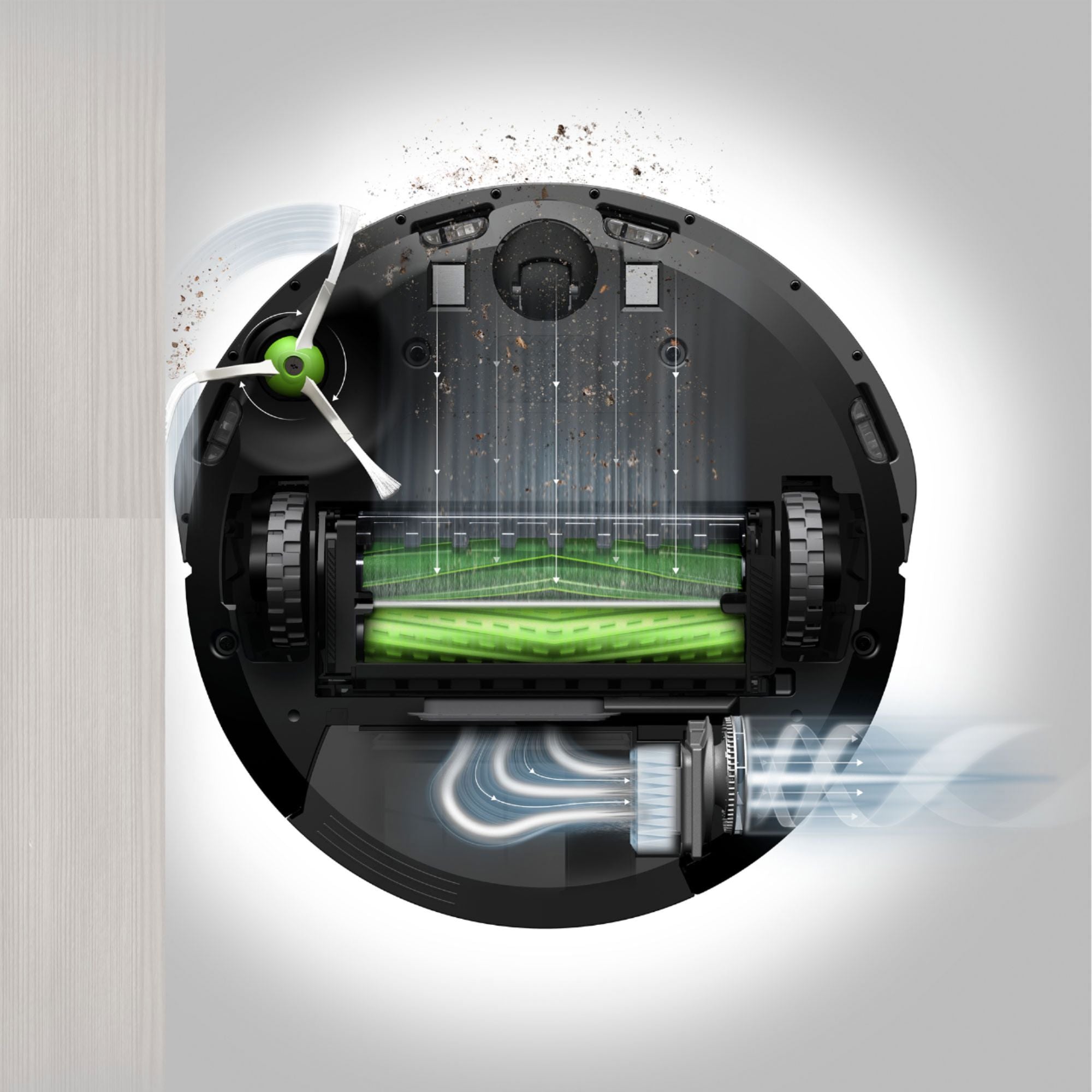 iRobot Roomba i7+ (7550) Wi-Fi Connected Self-Emptying Robot Vacuum - Charcoal