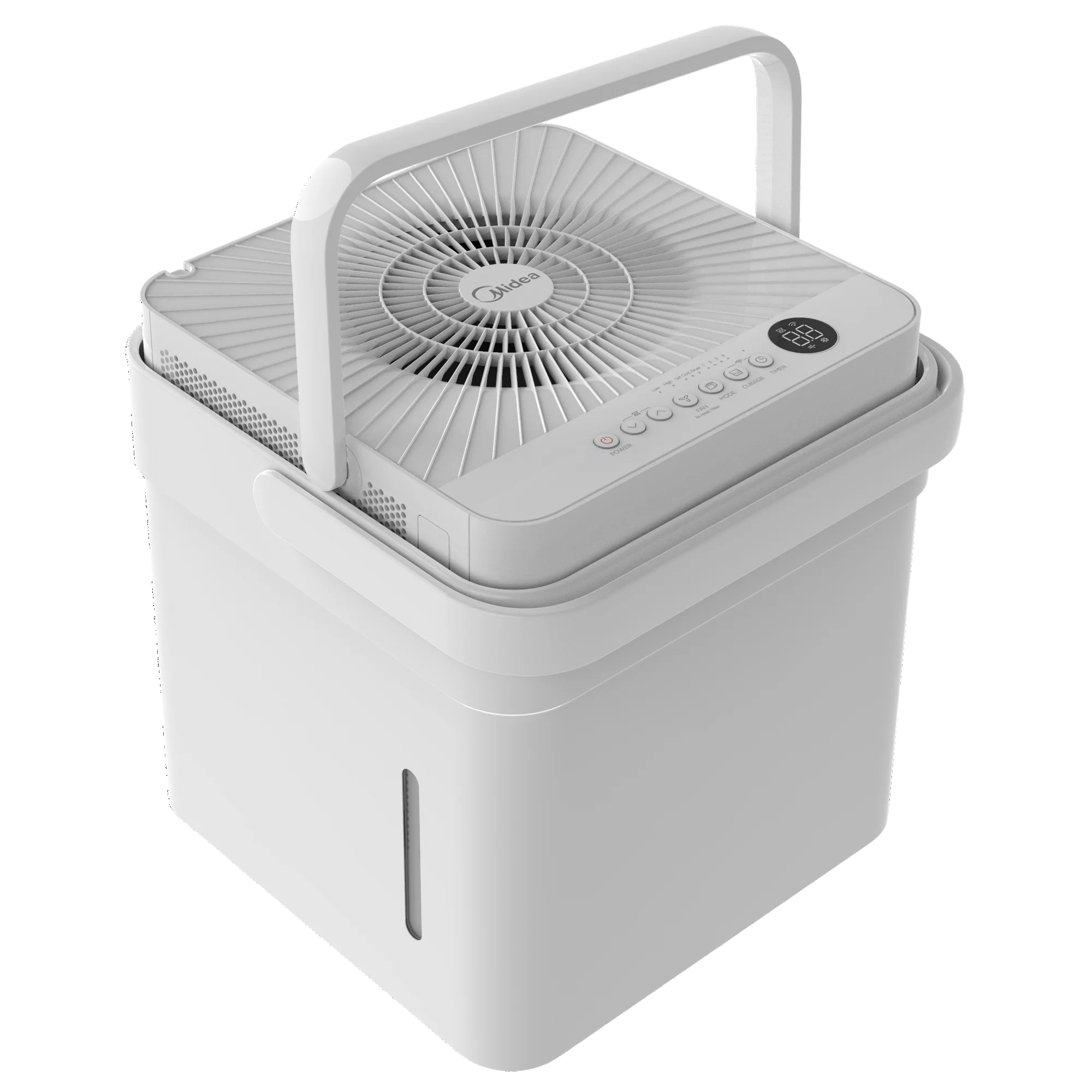 Midea Cube 20-Pint Smart WiFi Dehumidifier， Coverage up to 2，000 sq. ft.