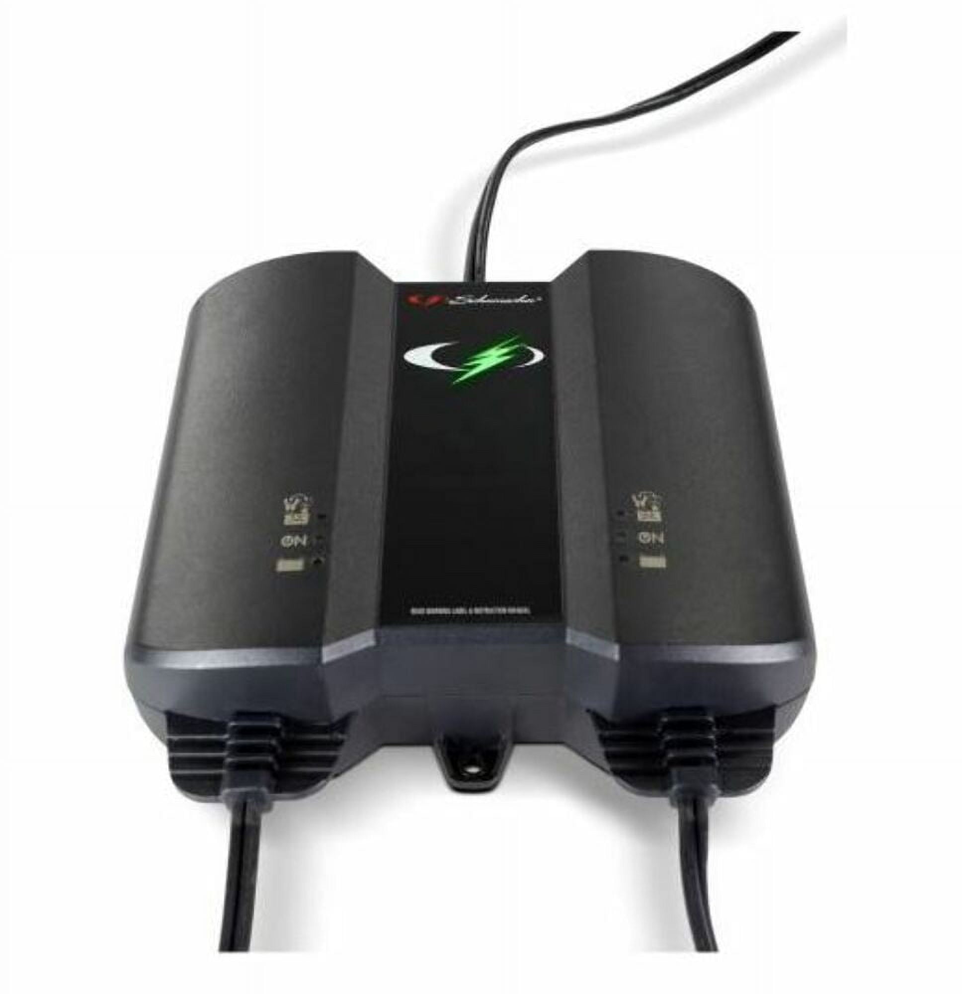 Schumacher Electric 2-Bank 2A Battery Charger/Maintainer 6V/12V