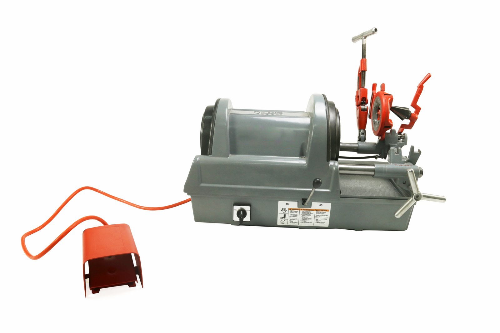 Restored RIDGID® 1822-I Auto Chuck Pipe Threading Machine 20000 815A & Dies (Refurbished)