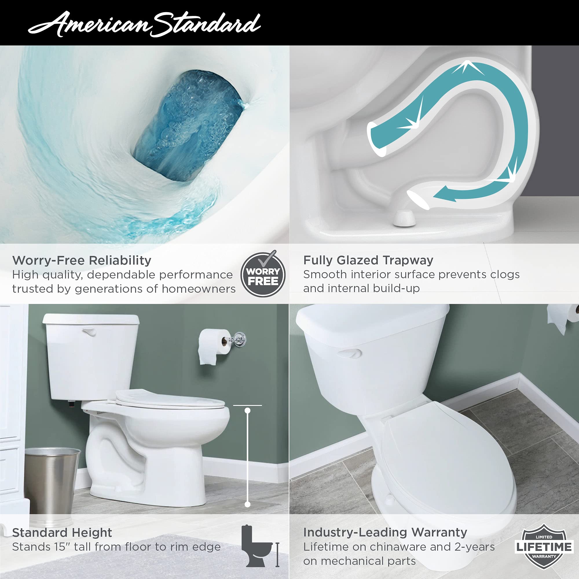 American Standard 221CB 104 020 Colony 10 Inch