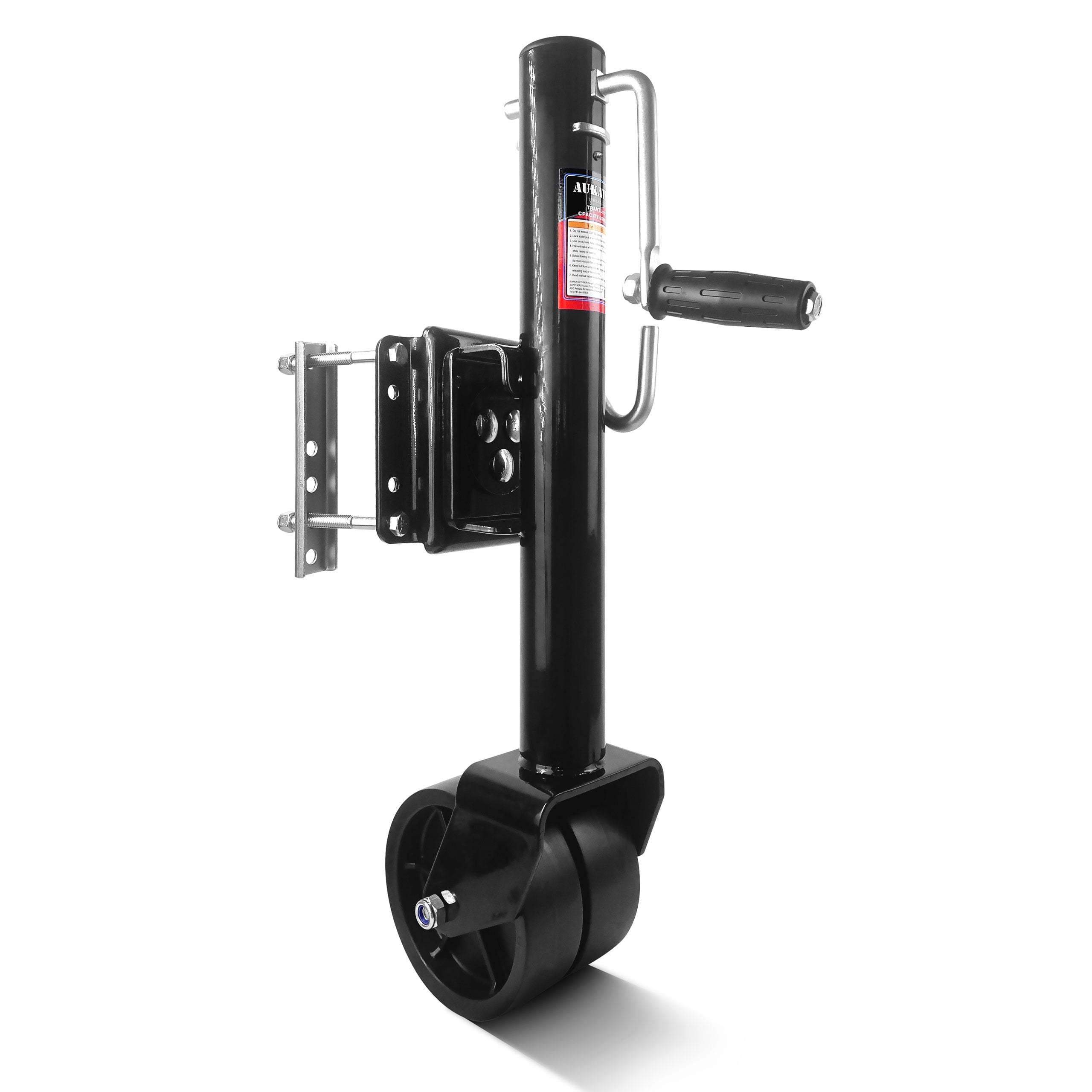 Aukayne Trailer Jack with Wheel Heavy Duty 2000 lbs 12