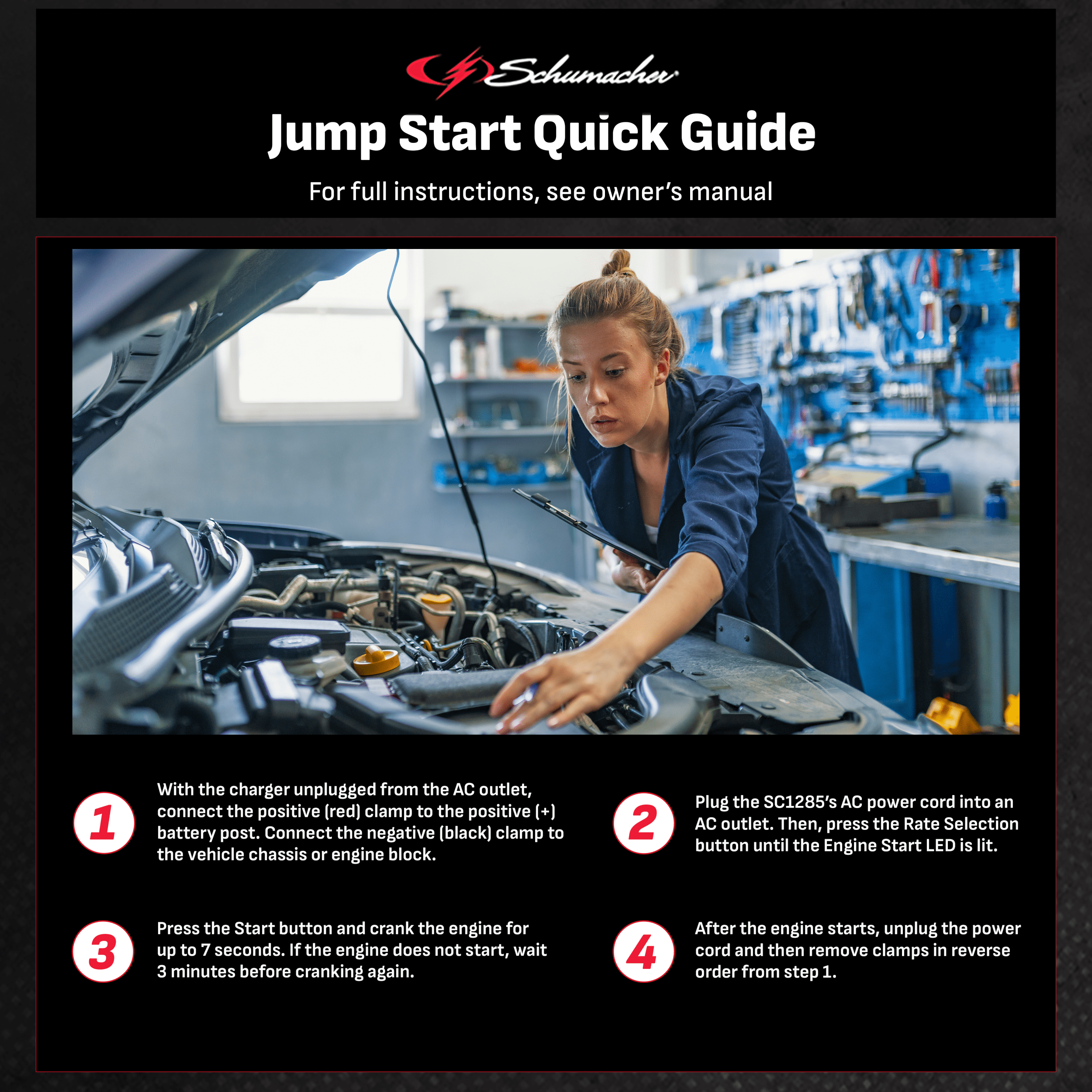 Schumacher SC1285 200-Amp Electric Wheel Charger