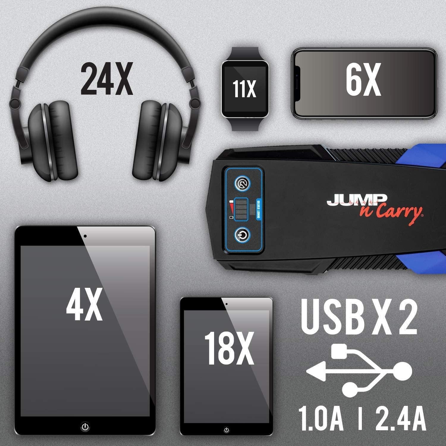 Jump-N-Carry 12 Volt Lithium Jump Starter, 450 Start Assist Amp