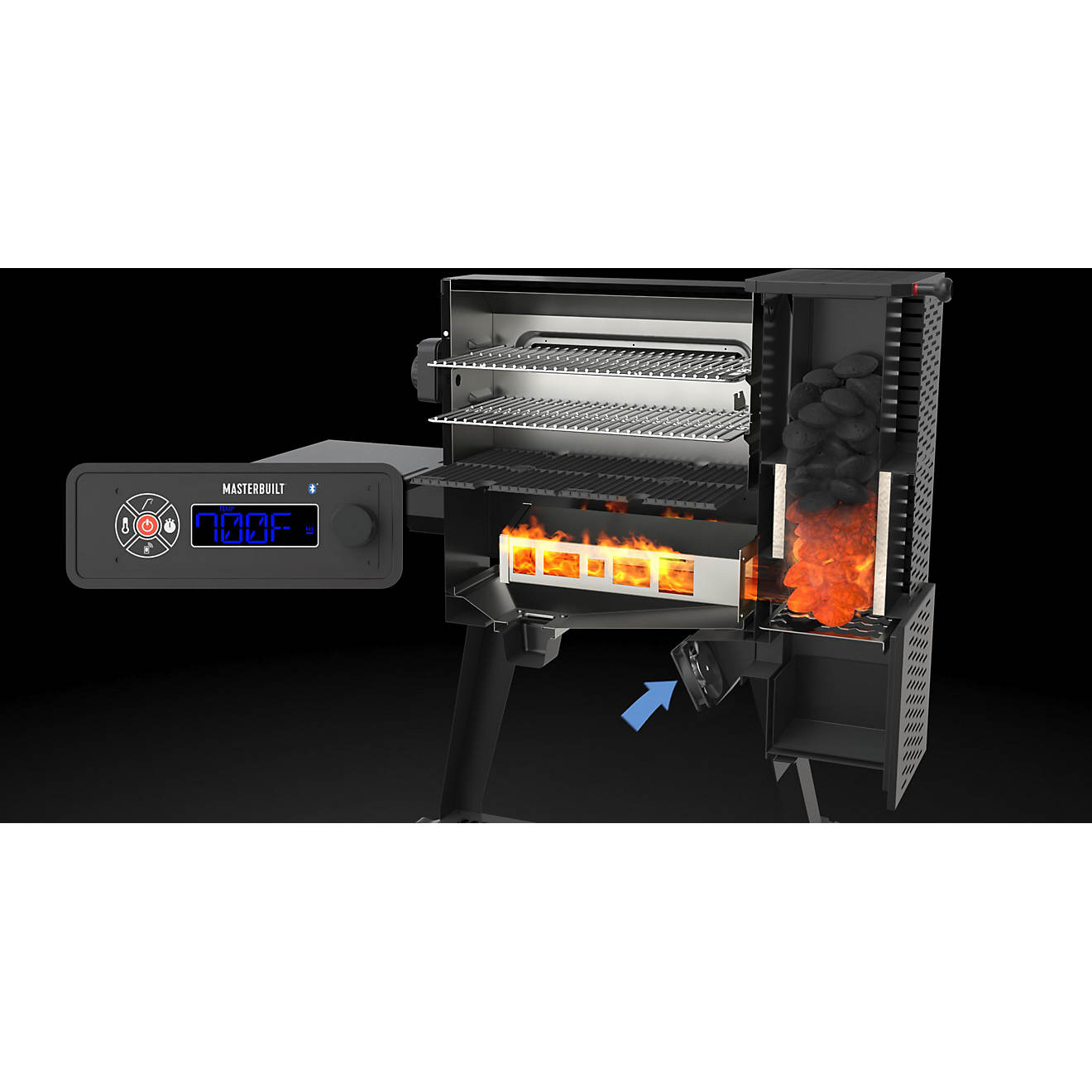 Masterbuilt Gravity Series 560 Digital Charcoal Grill & Smoker