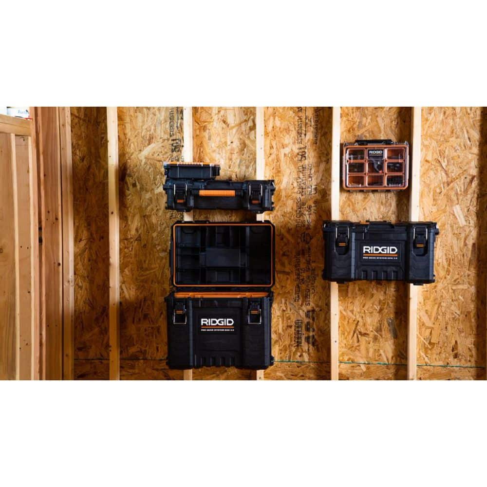 2.0 Pro 22 in. Gear System Rolling Tool Box and Tool Box and Tool Case 254065-254067-254069