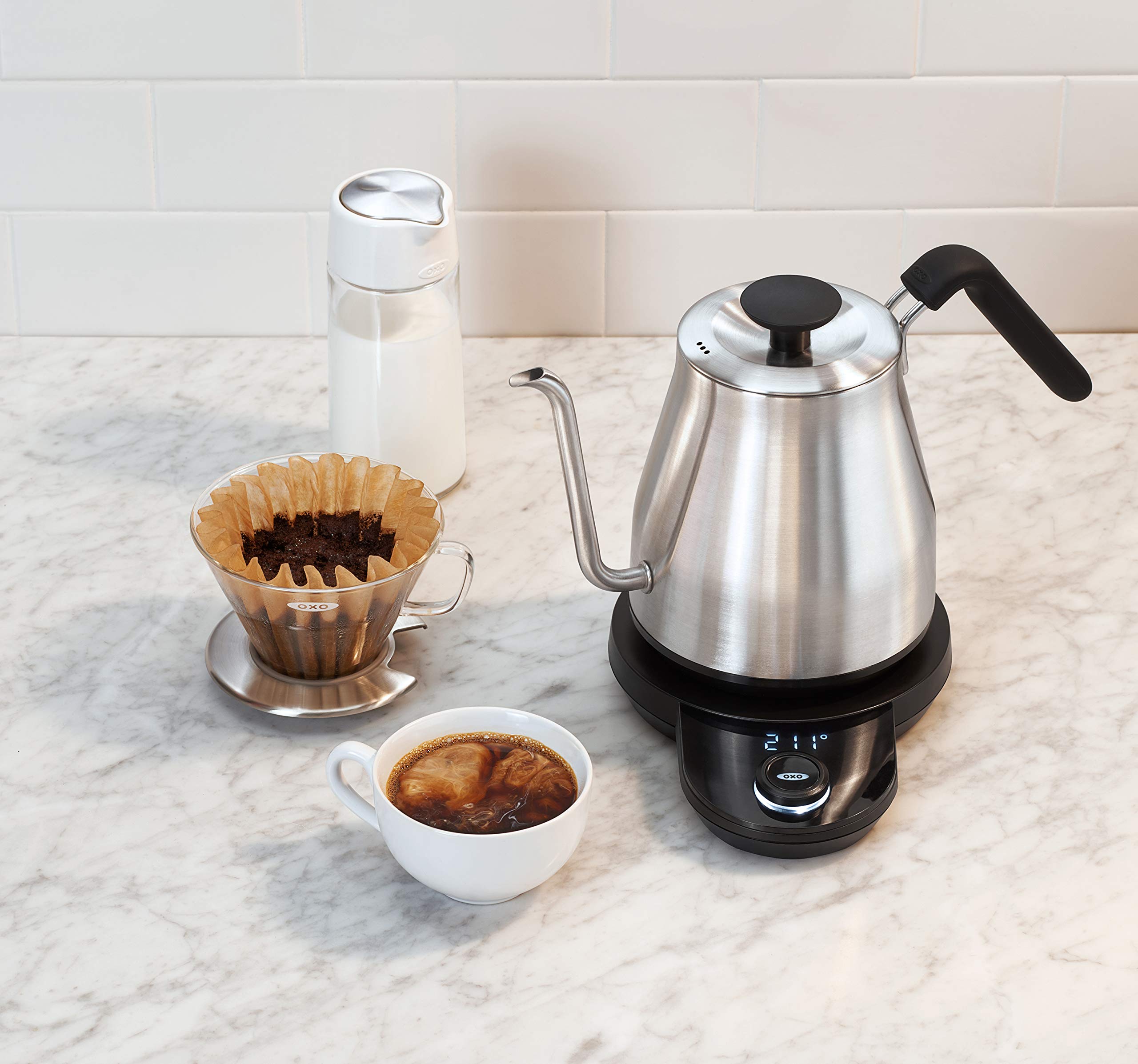 OXO Adjustable Temperature Electric Pour Over