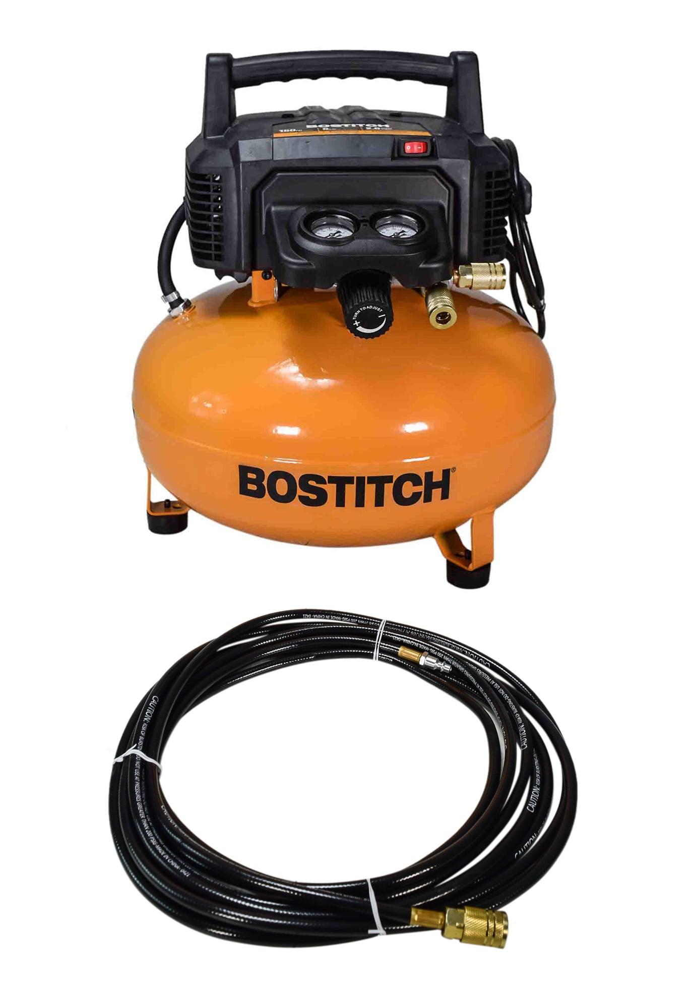 Bostitch BTFP2KIT 2-Piece Nailer and 6 Gallon Oil-Free Pancake Air Compressor Combo Kit