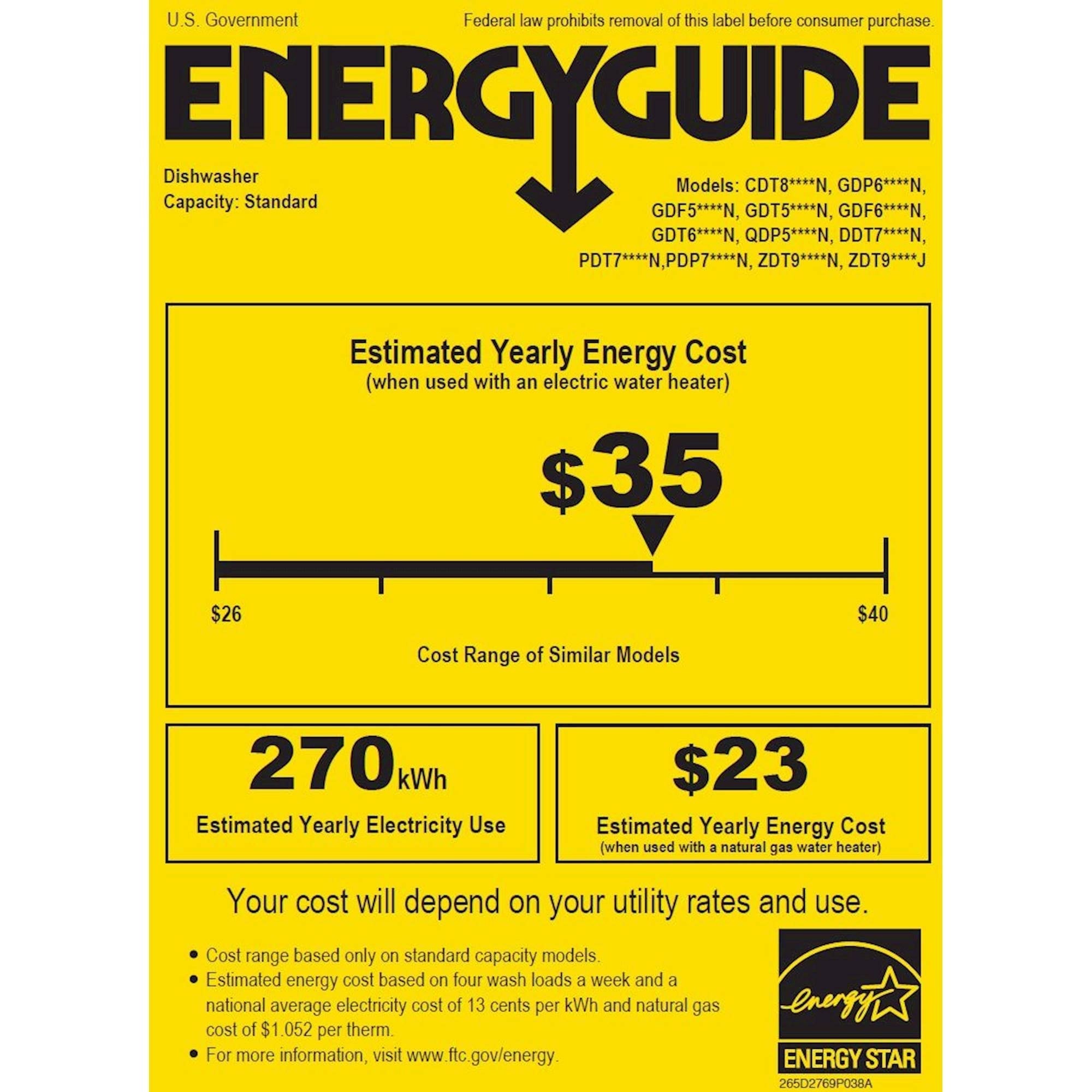 GE - Top Control Built-In Dishwasher with Stainless Steel Tub, 3rd Rack, 46dBA - Black slate