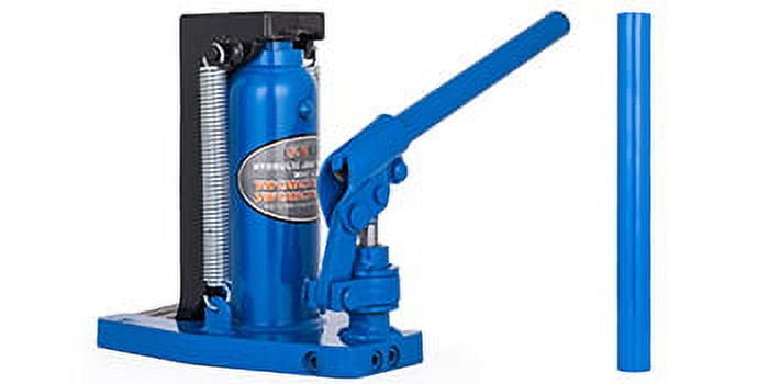 BENTISM Toe Jack Lift Hydraulic Machine Toe Jack Lift Air Hydraulic Toe Jack Proprietary Heat-Treated Steel (2.5-5Ton Blue)