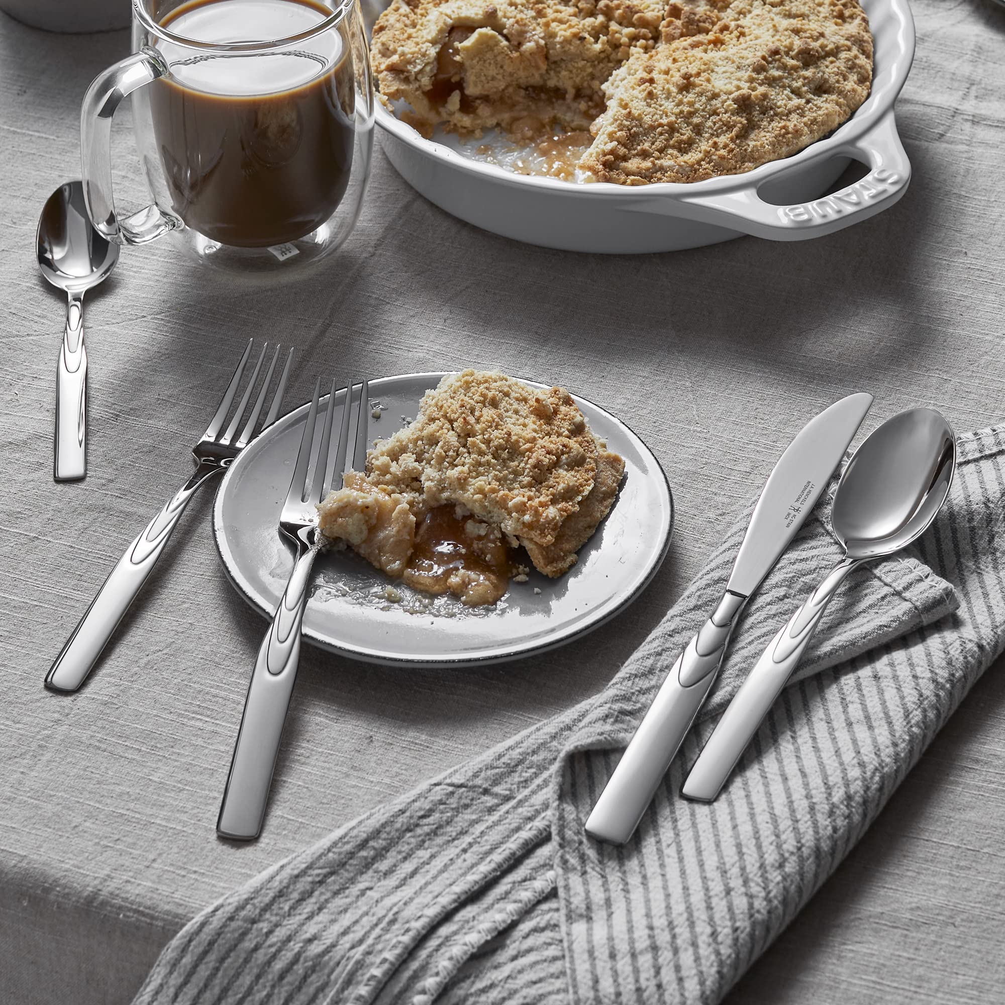 J Henckels Classic 45 Piece Flatware