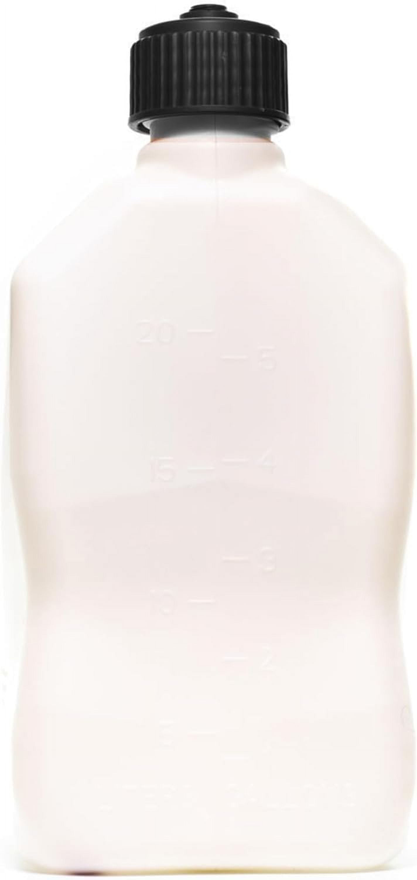VP Racing Fuels 3524, White Square Motorsport Container - 5 Gallon 4 Pack