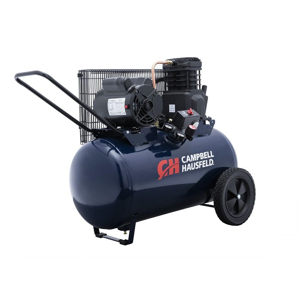 Campbell Hausfeld & The Campbell Group CAVT6290 20 gal ASME Oil-Lubricated Horizontal Air Compressor