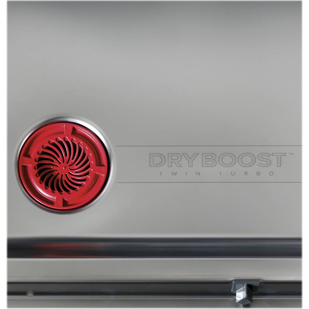 GE Profile - Hidden Control Built-In Dishwasher with Stainless Steel Tub, Fingerprint Resistance, 3rd Rack, 39 dBA - Stainless steel