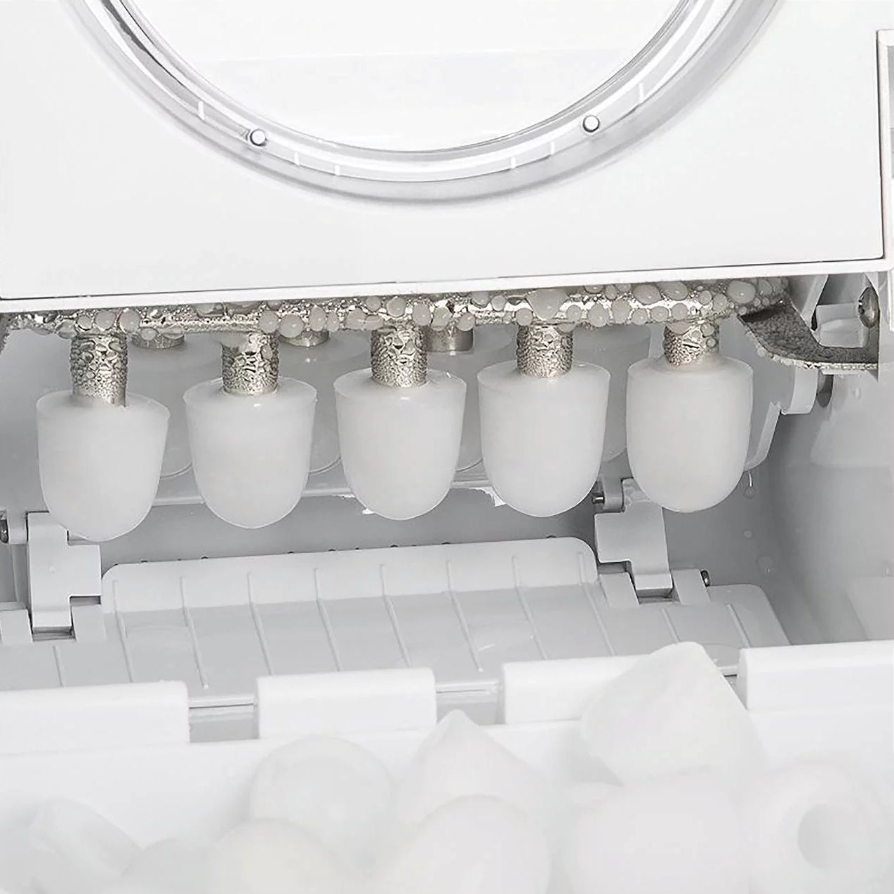 Frigidaire EFIC117-SS 26 lb. Countertop Ice Maker， Stainless Steel