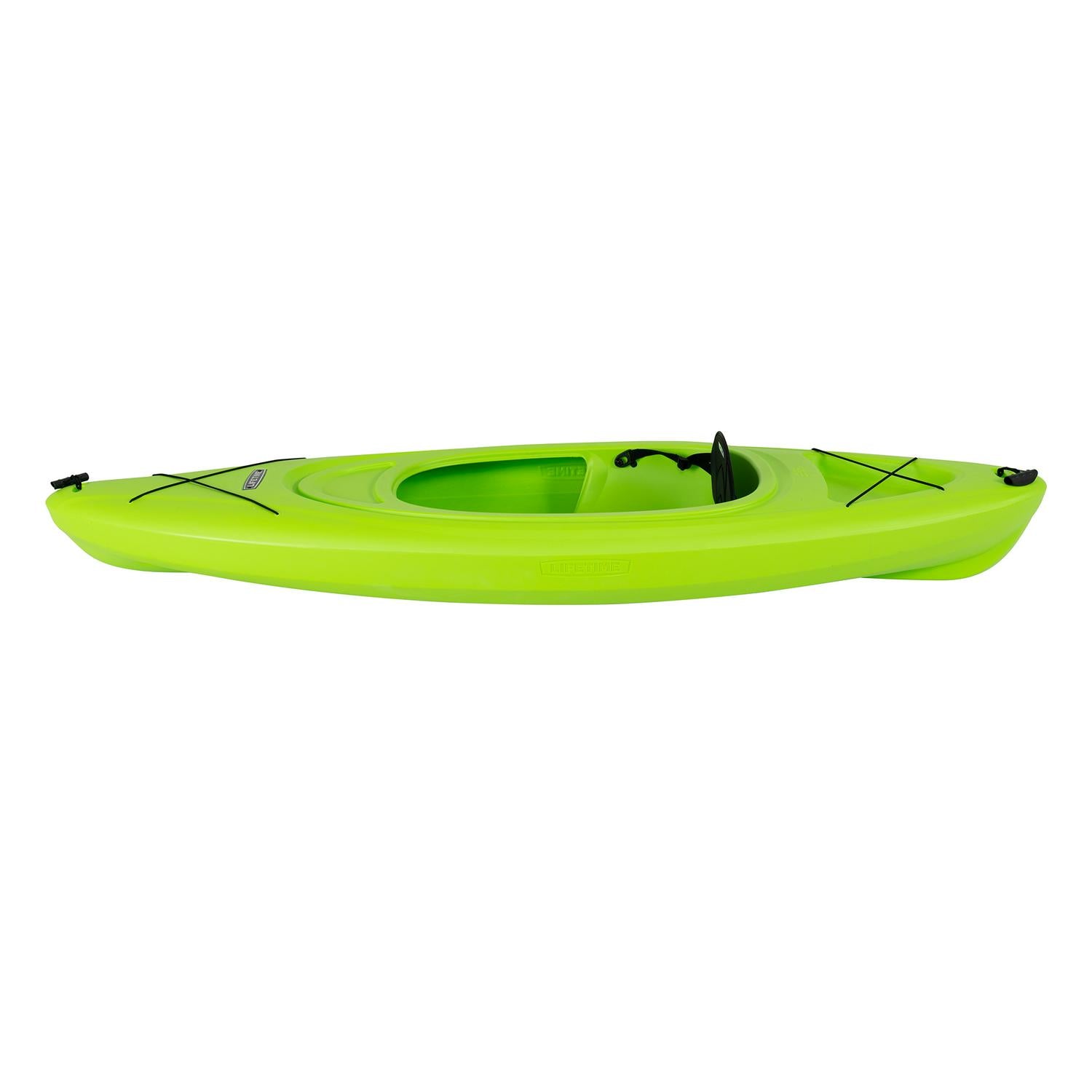 Lifetime Pacer 8 ft Sit-In Kayak (Paddle Included)， Green