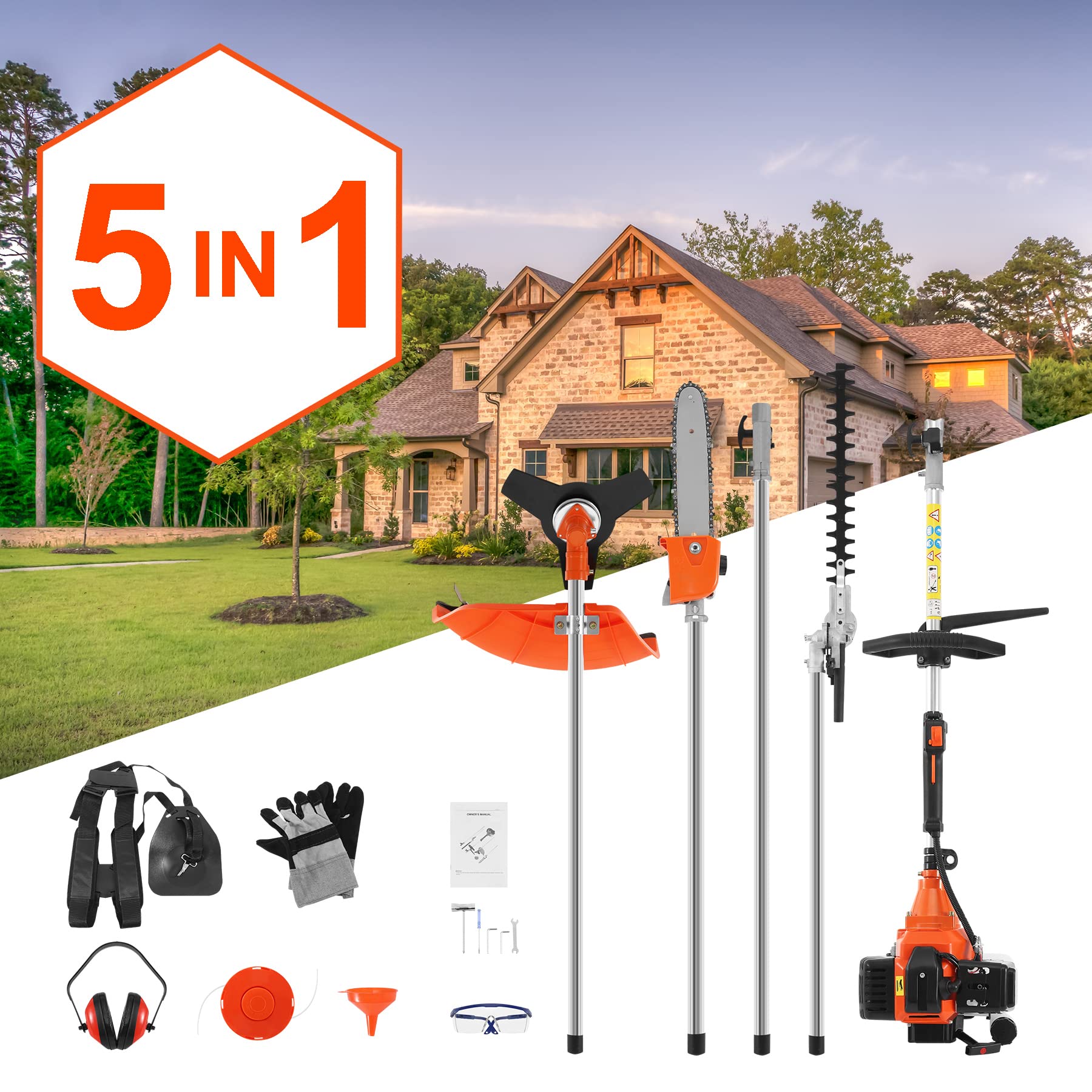 PanelTech Trimmer Pruning Chainsaw Extension