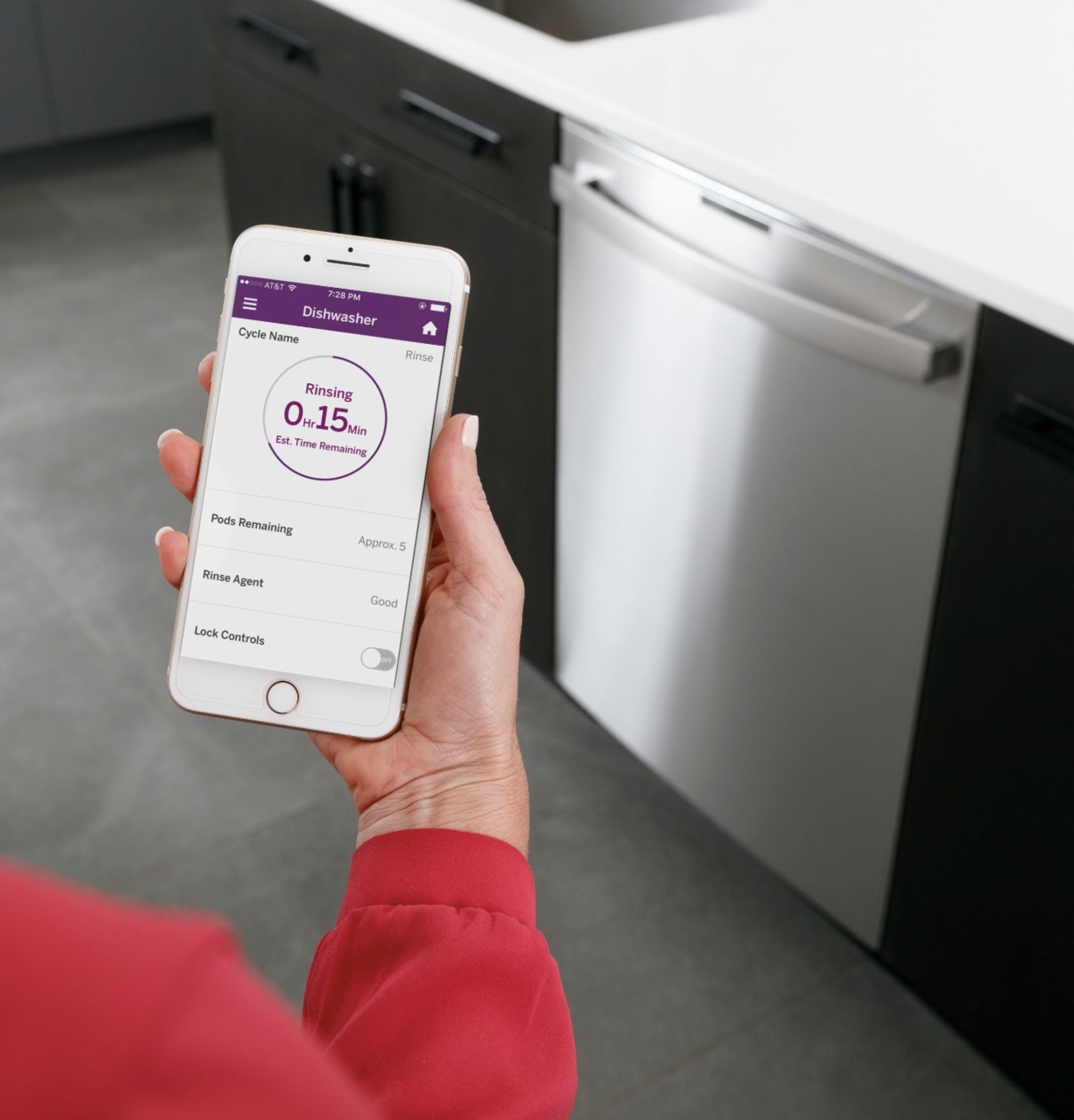 GE Profile - Top Control Built-In Dishwasher with Stainless Steel Tub, 3rd Rack, 39dBA - Black stainless steel