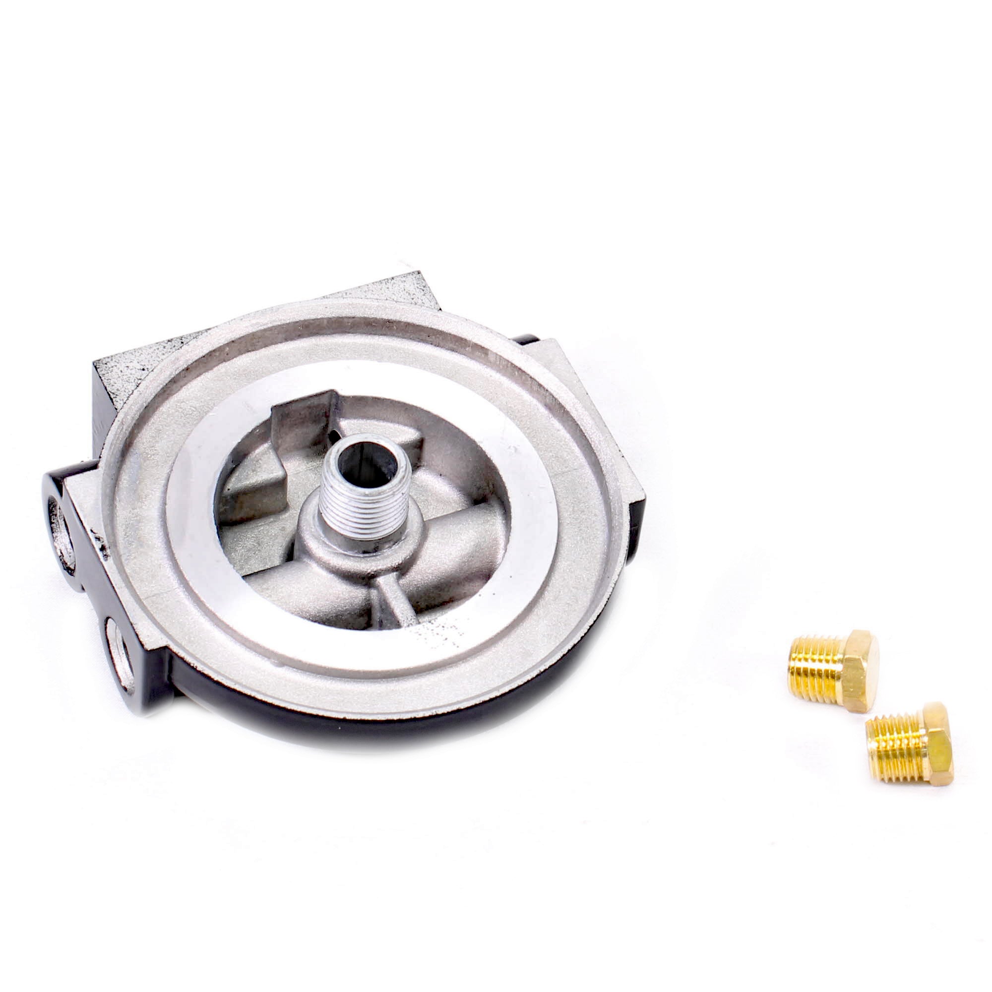 Yamaha Marine New OEM 1/4 Inch Aluminum Bulk Filter Head MAR-FLTHD-00-BK