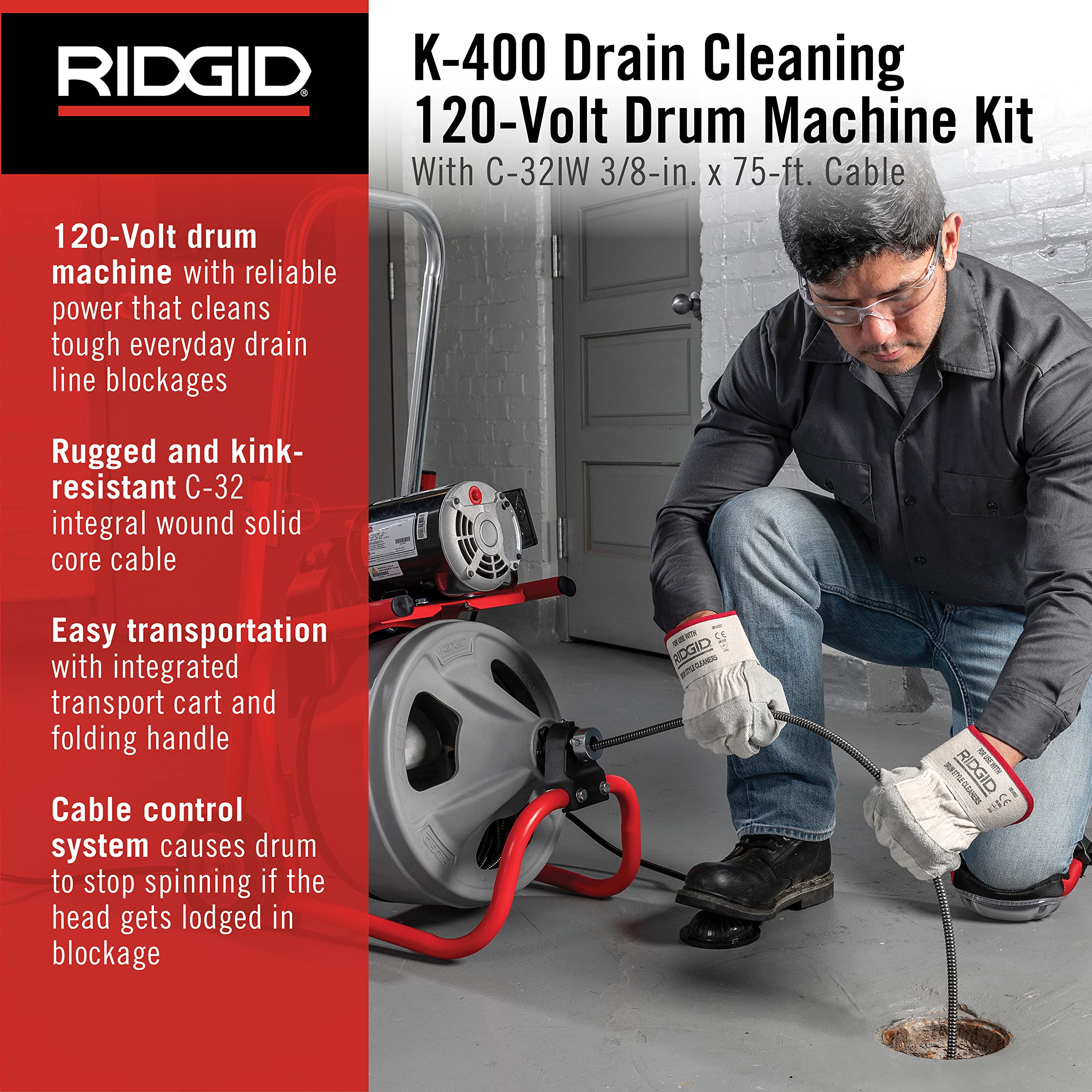 RIDGID 52363 Cleaning 120 Volt Machine