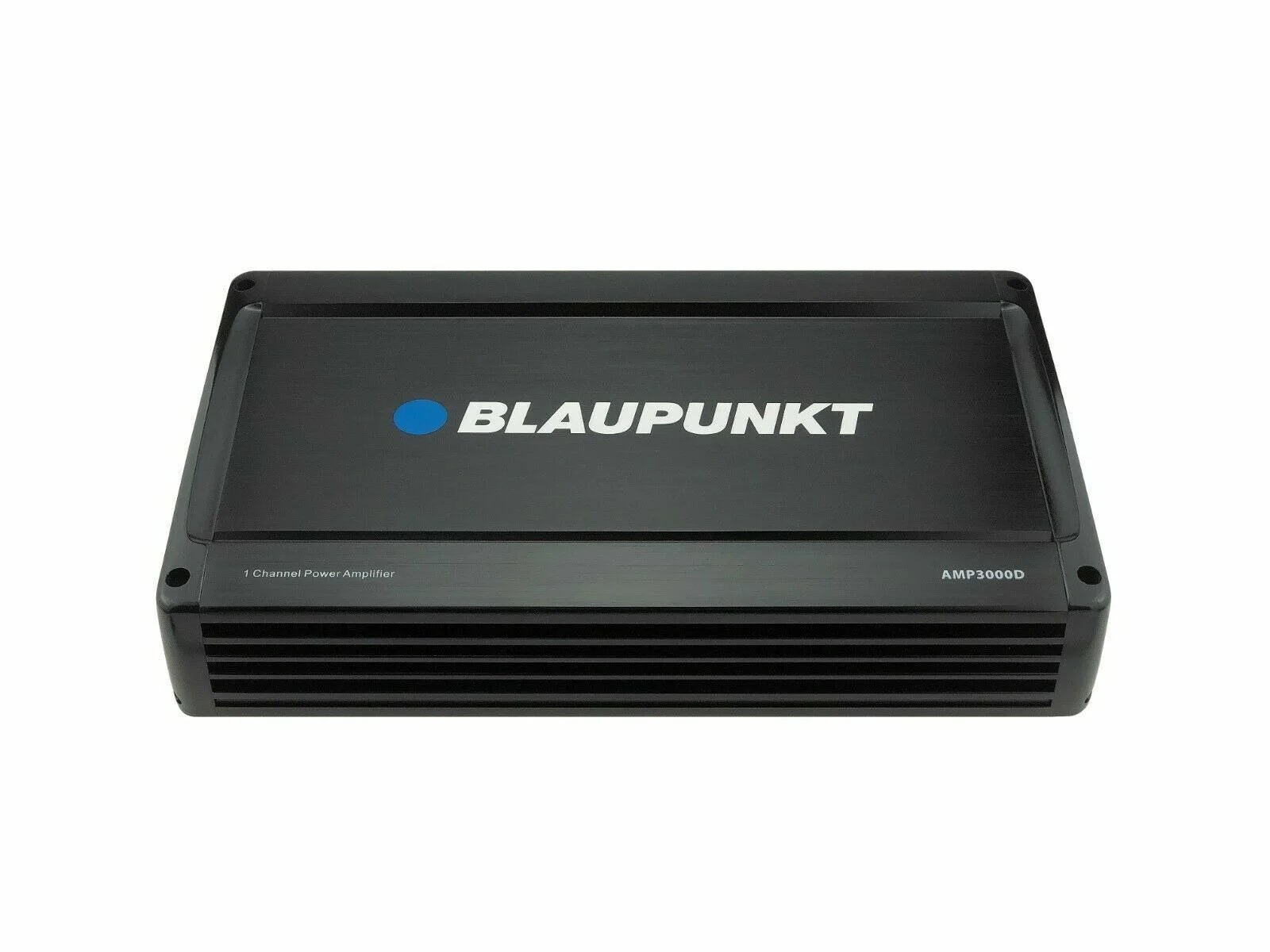 Blaupunkt AMP3000D 3000W Monoblock Class D Stereo Car Audio Amp + 4 Ga Amp Kit Bundle