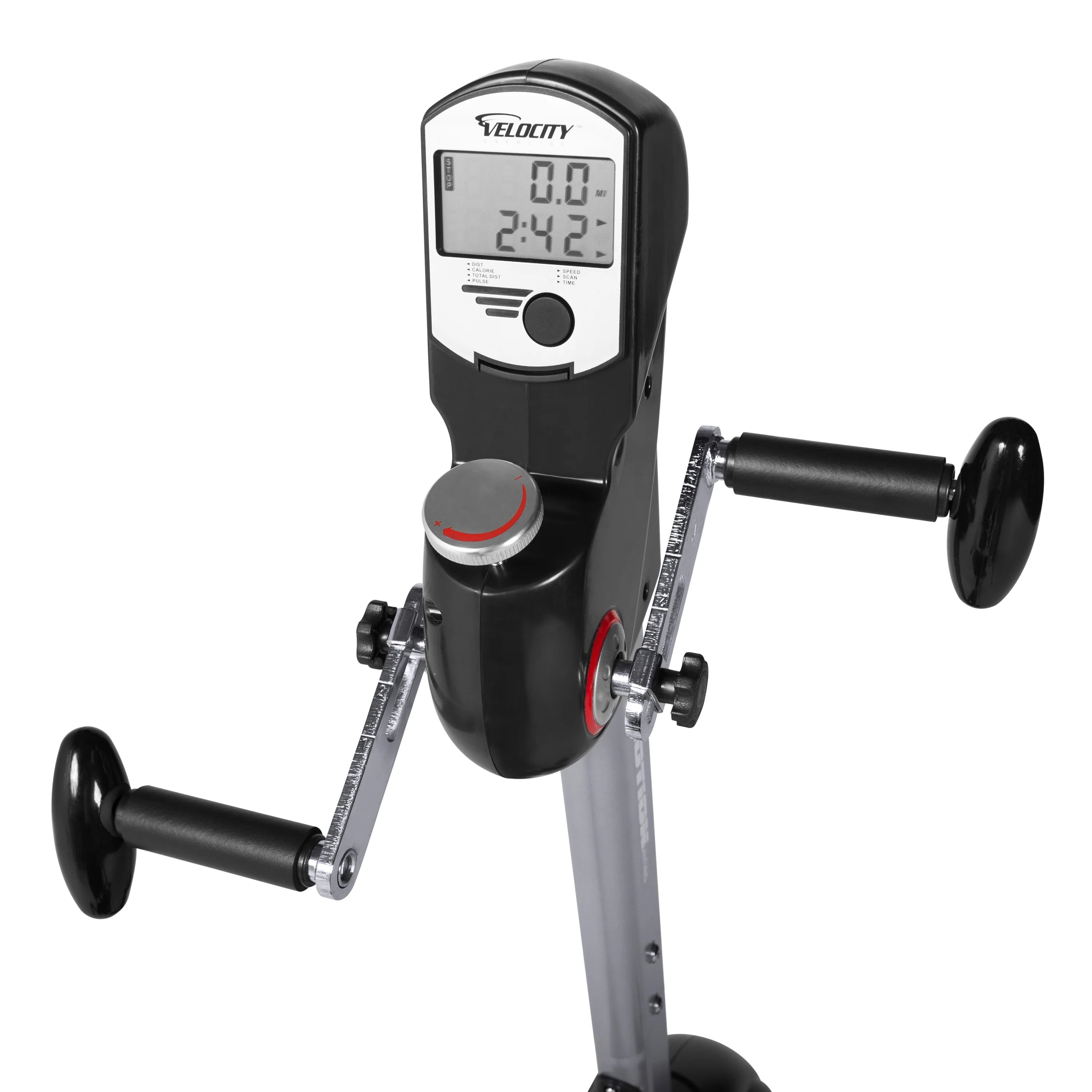 Velocity Dual Motion Recumbent Exercise Bike - Black