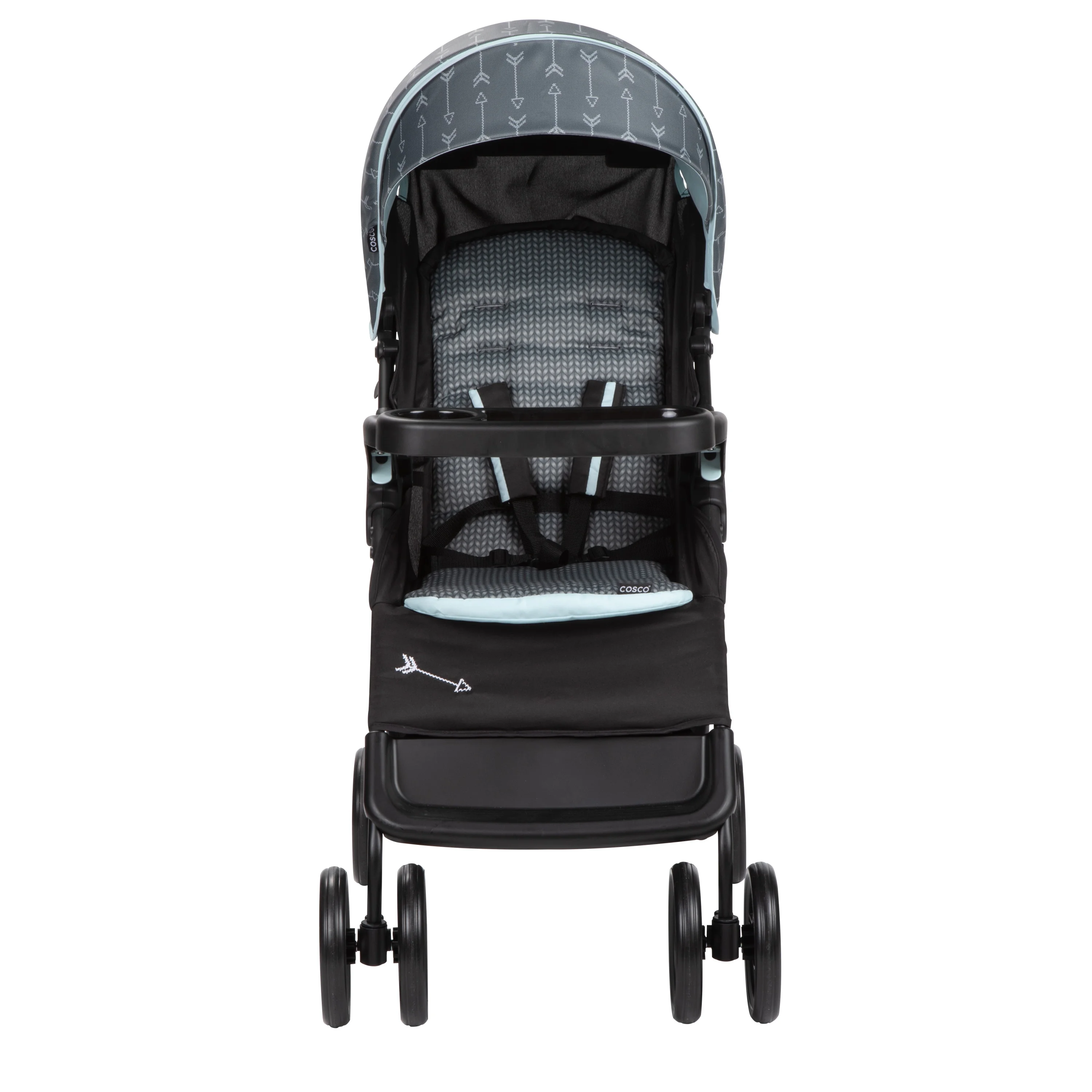 Cosco Kids Lift & Stroll DX Travel System, Gray Arrows, Toddler, Unisex
