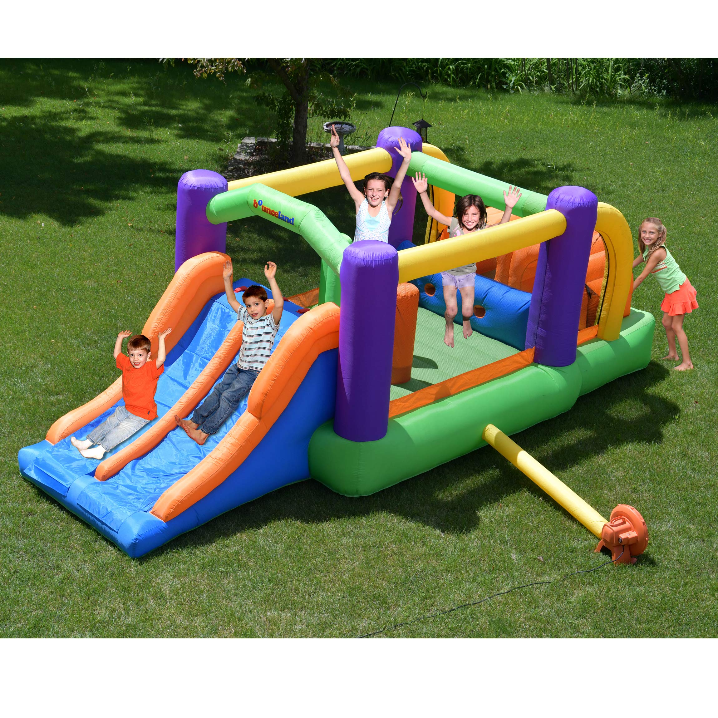 Bounceland Obstacle Bounce Slides Included