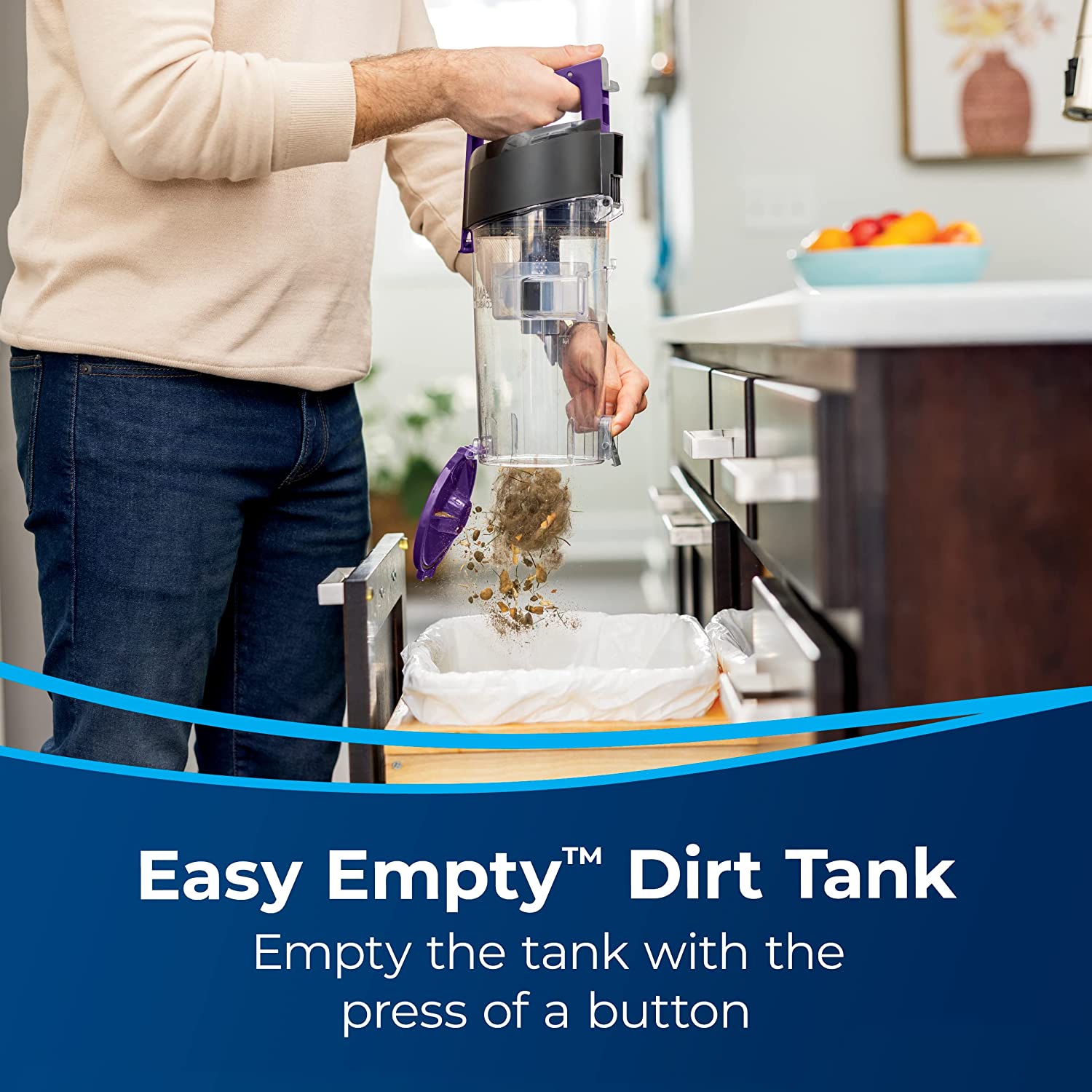 Bissell CleanView Compact Turbo Upright Vacuum， 3437F