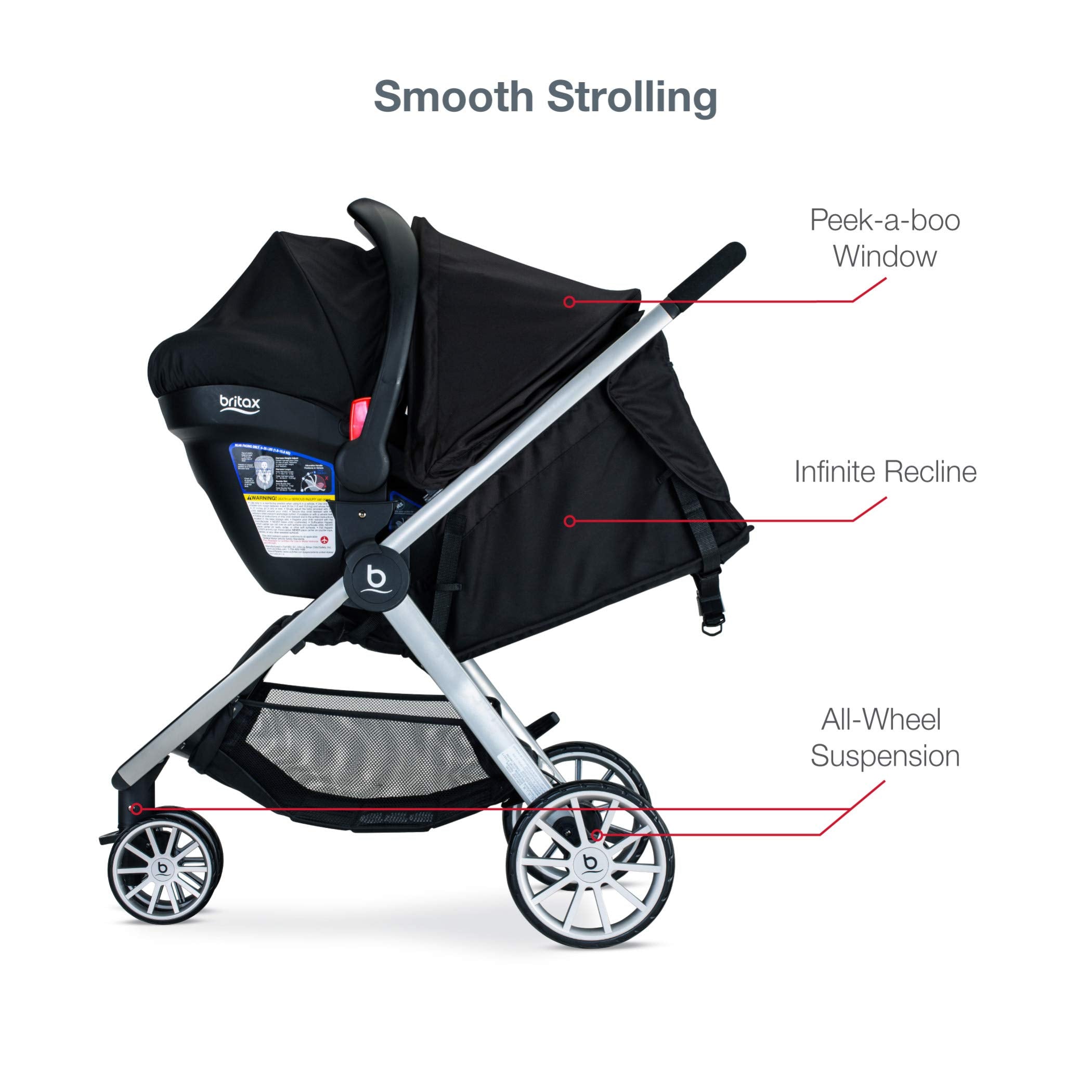 Britax B Lively B Safe Eclipse SafeWash