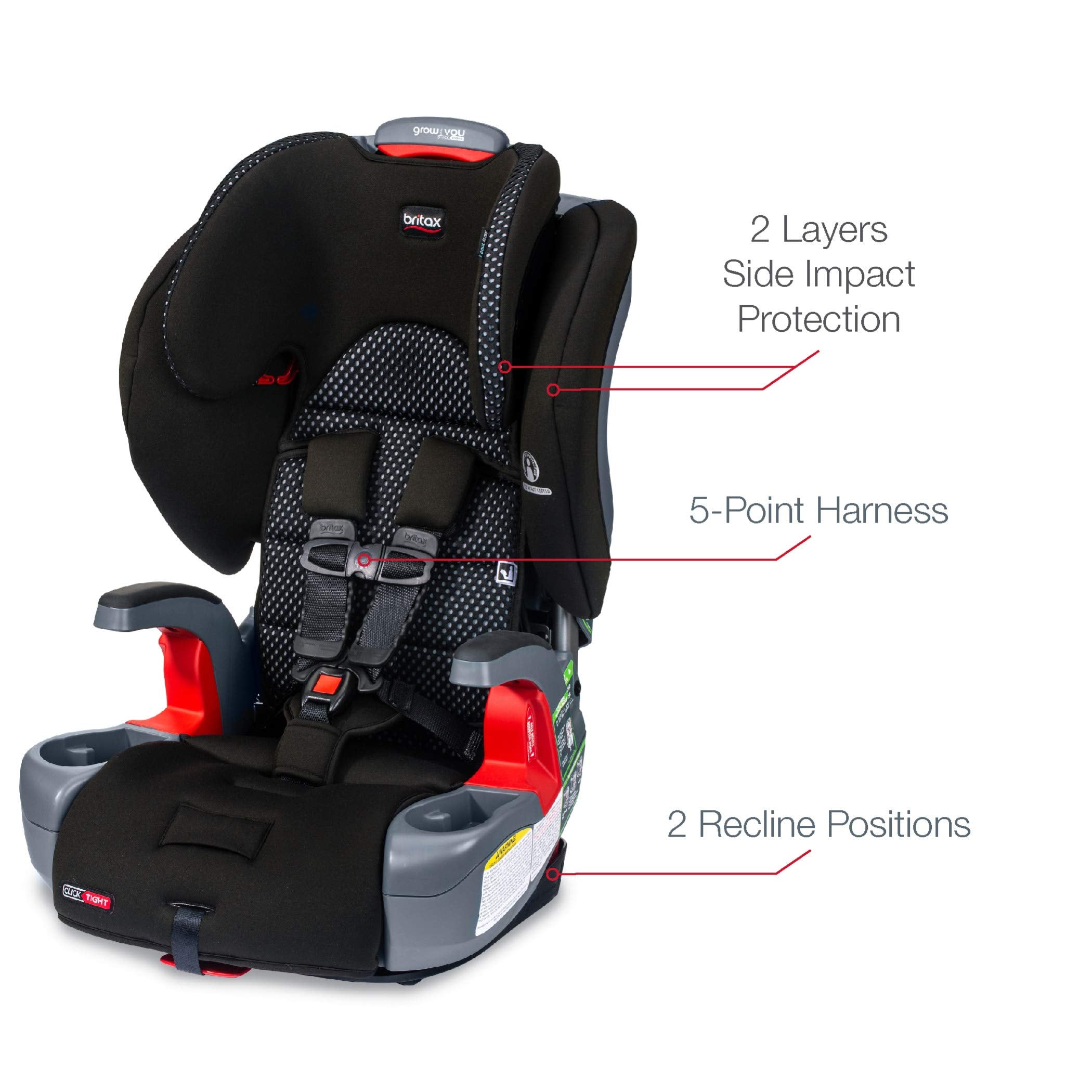 Britax Grow ClickTight Harness 2 Booster Seat