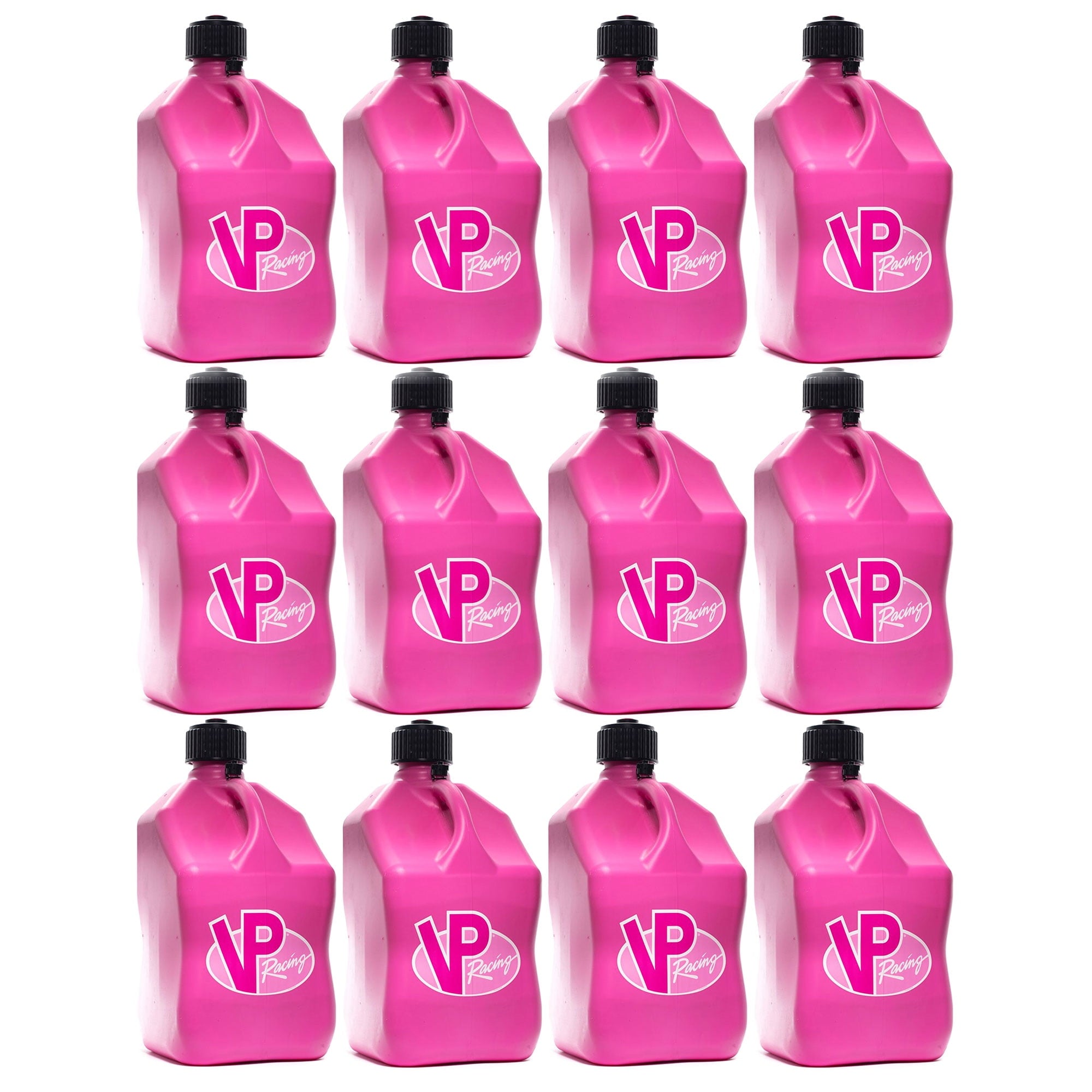 VP Racing 5.5 Gallon Motorsport Racing Fuel Utility Jug, Pink (12 Pack)