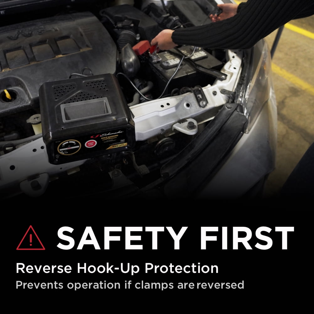 Schumacher Fully Automatic Battery Charger and Maintainer- 10 Amp, 12V