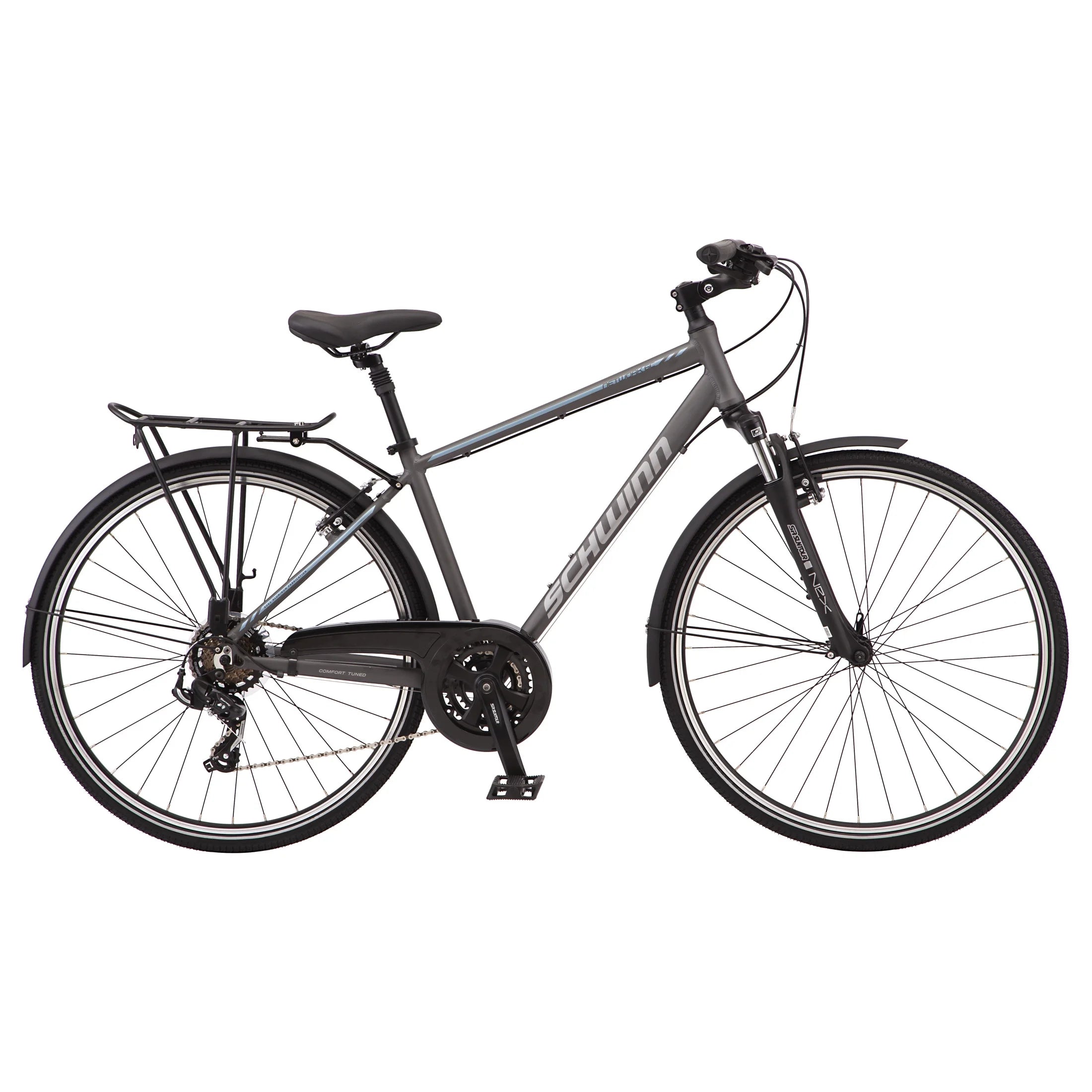 Schwinn Network 6c Hybrid Bike, 21 Speeds, Large 19.5