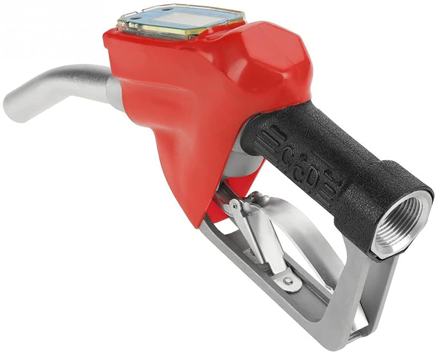 TECHTONGDA Digital Flow Fuel Delivery Gun Electronic Metering Oiler Gun Fuel Truck Nozzle Convertible Gallon Units