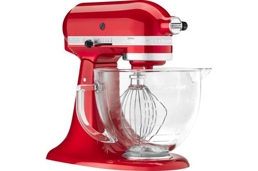 KitchenAid - KSM155GBCA Artisan Design Tilt-Head Stand Mixer - Candy Apple Red
