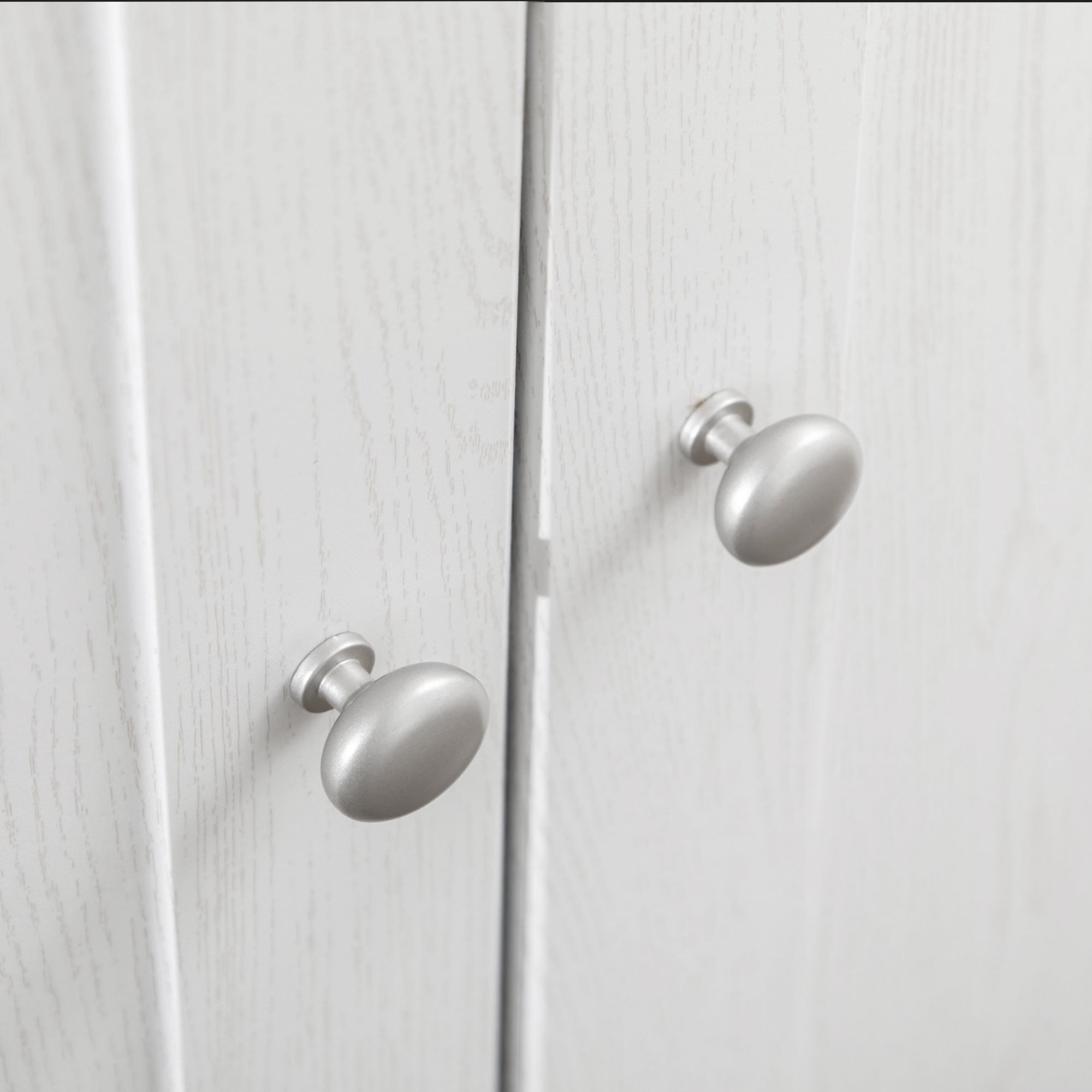 HOMCOM Kitchen Pantry, Freestanding Cupboard with Adjustable Shelves White