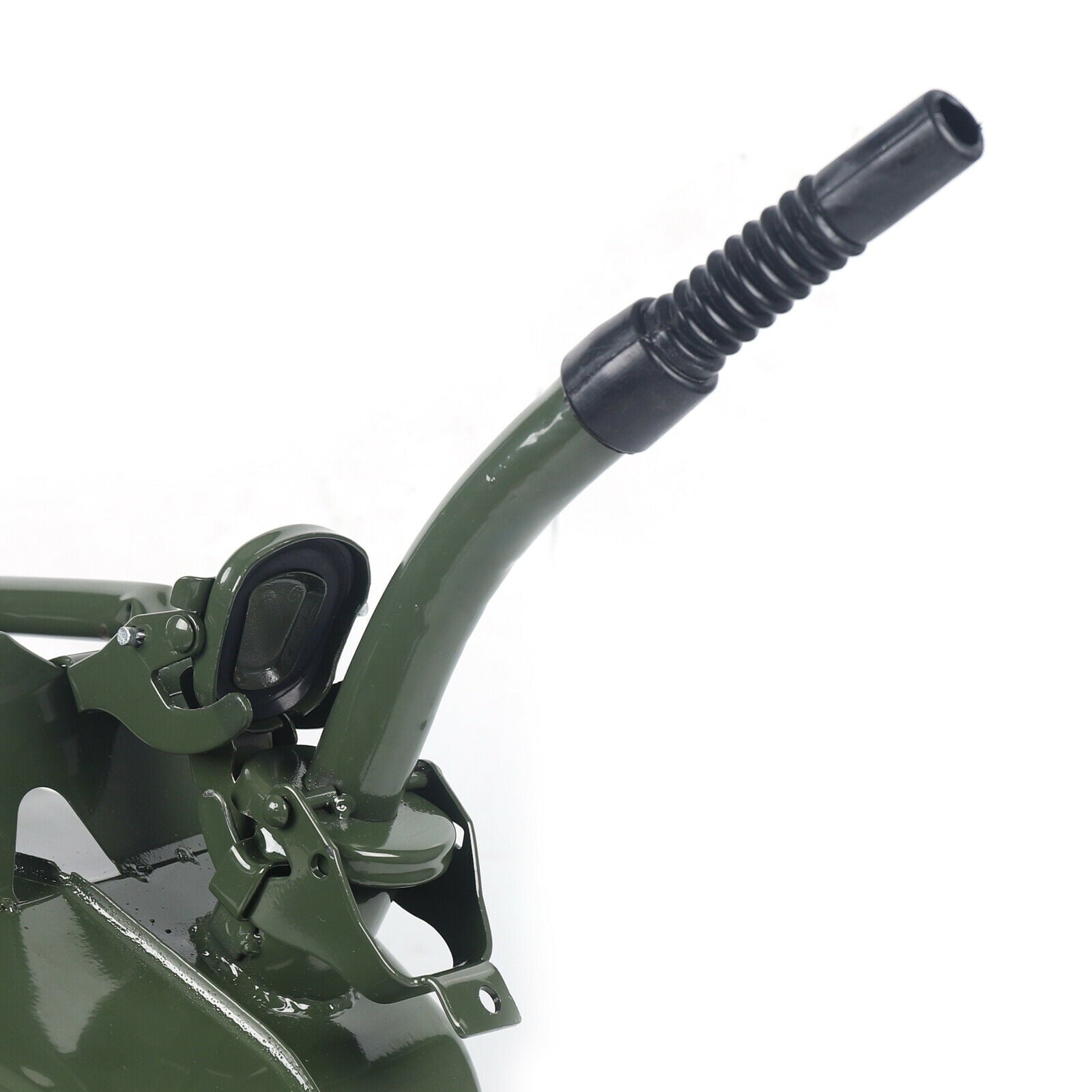 5 Gallon Metal Gas Can Fuel Container Gasoline Refill Tank Emergency Backup Diesel