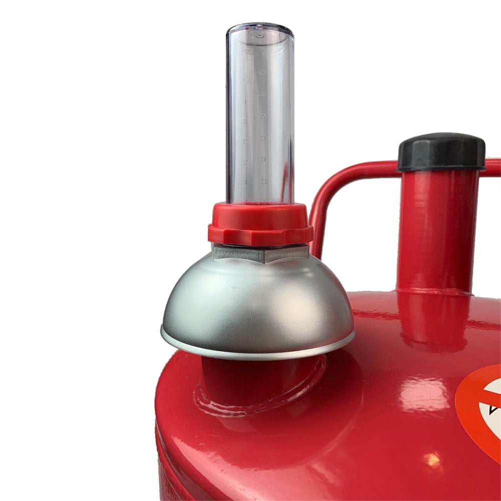Yesfashion Gas Tank, 20 Gallon Gas Caddy with Wheel Convenient Gasoline Diesel Fuel Transfer Tank Drum Tool Jgc20 Pantone 186c