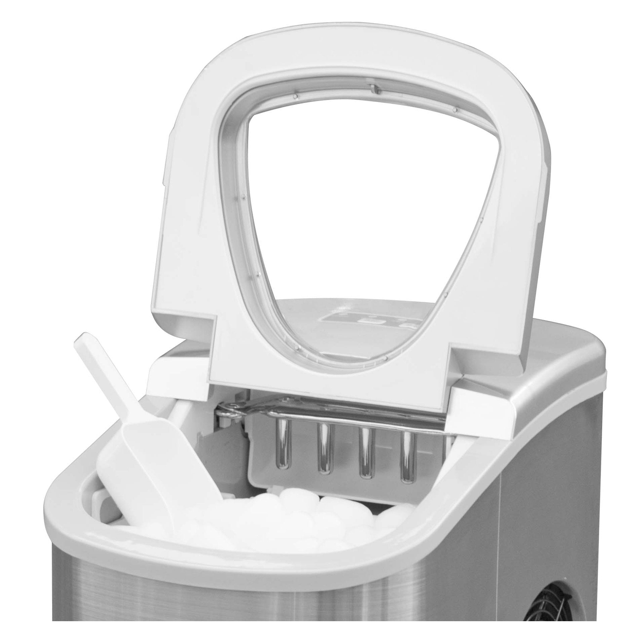 Frigidaire EFIC117-SS 26 lb. Countertop Ice Maker， Stainless Steel