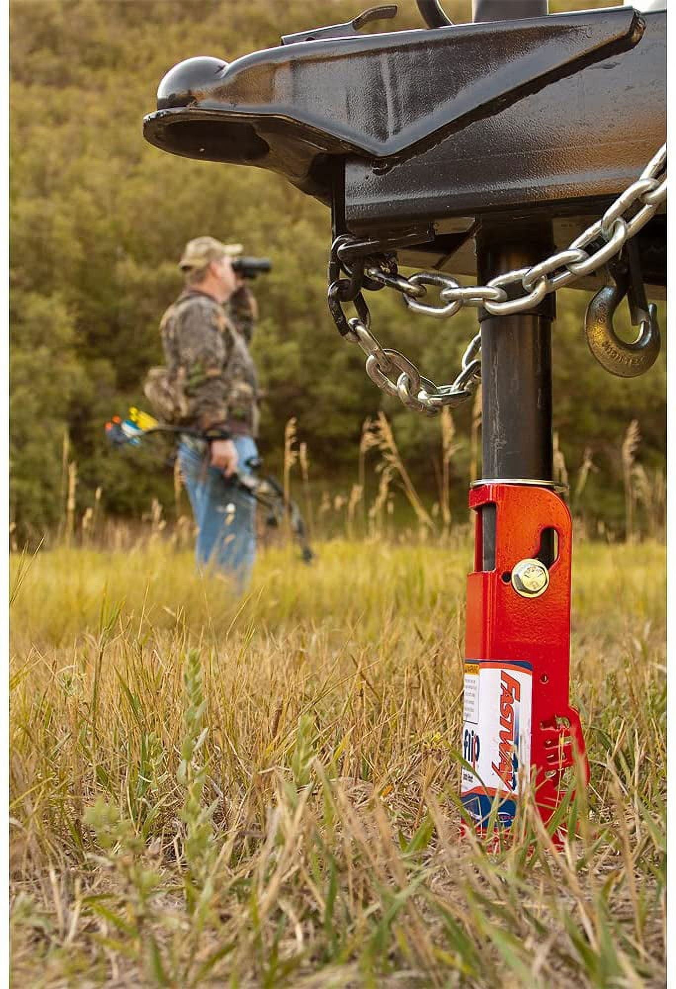 Southwest Wheel 5,000 lbs Side Wind RAM A-Frame Trailer Jack w/ 6