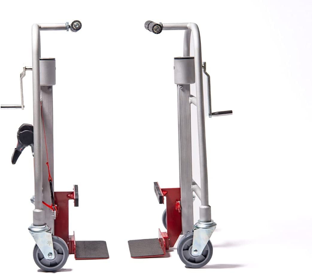 Manual Furniture Mover (Set of 2), 1100 lb. Cap, Aluminum, 12