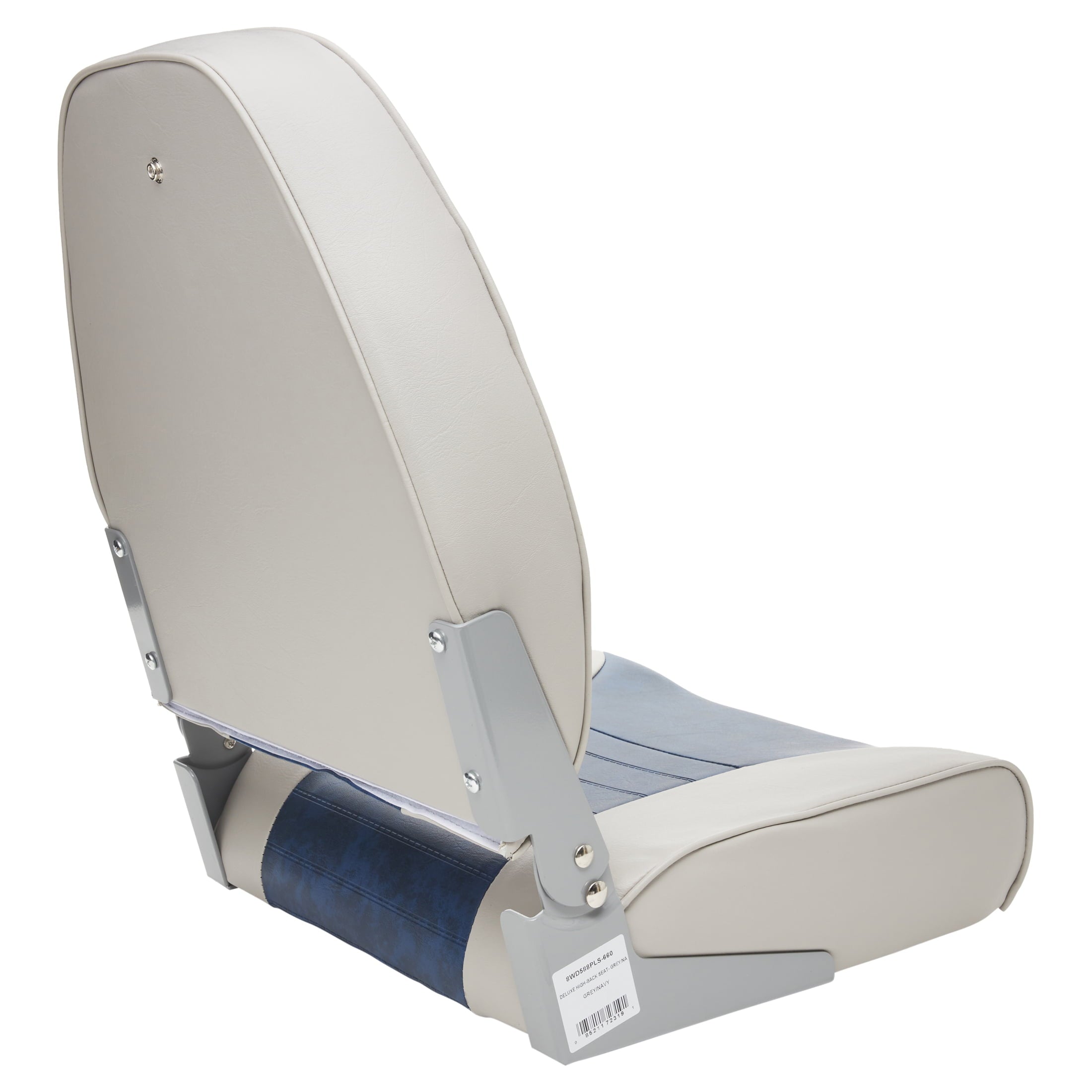 Wise 8WD588PLS-660 Standard High Back Boat Seat�� Grey/Navy
