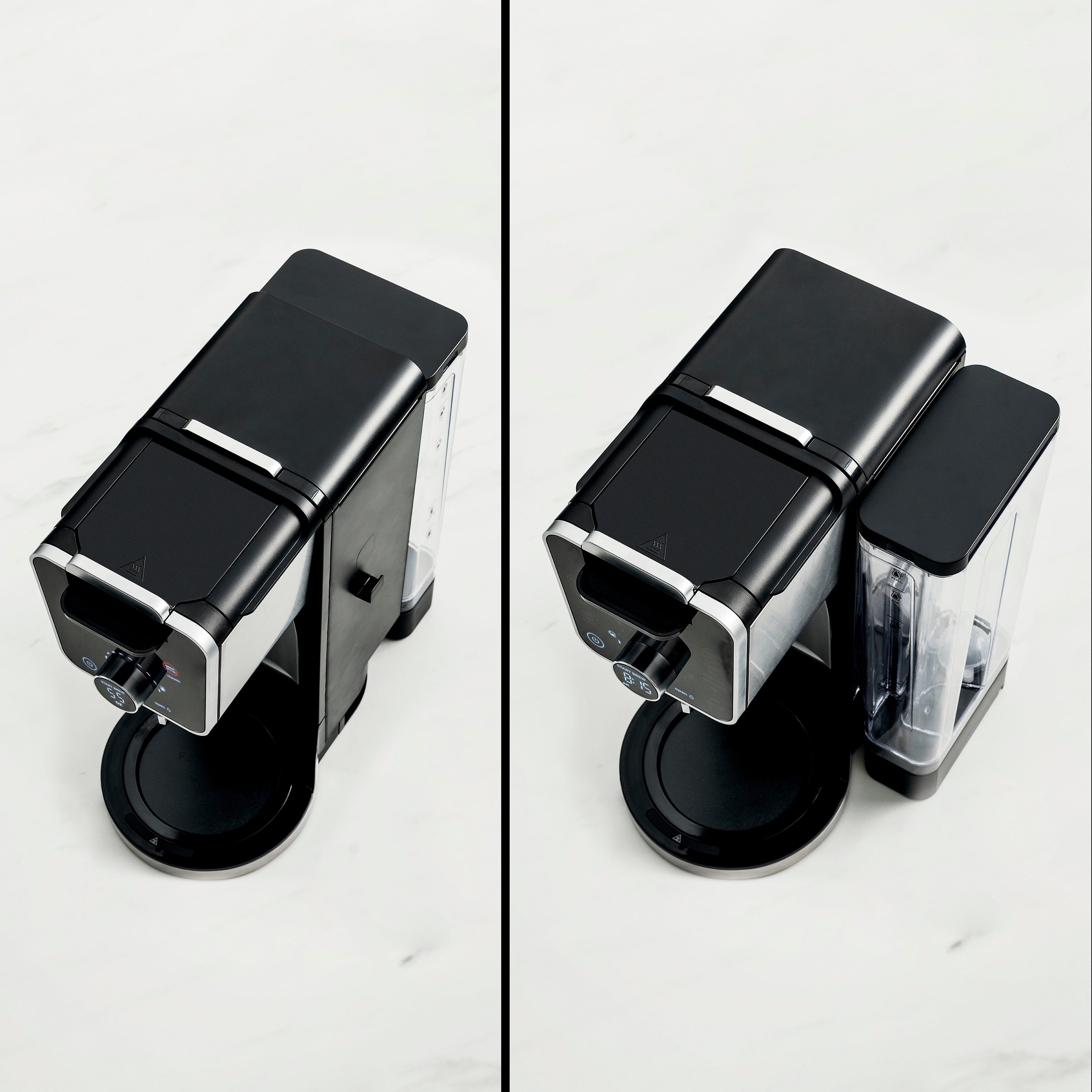 Ninja - DualBrew 12-Cup Specialty Coffee System with K-cup compatibility, 4 brew styles, and Frother - Black/Silver