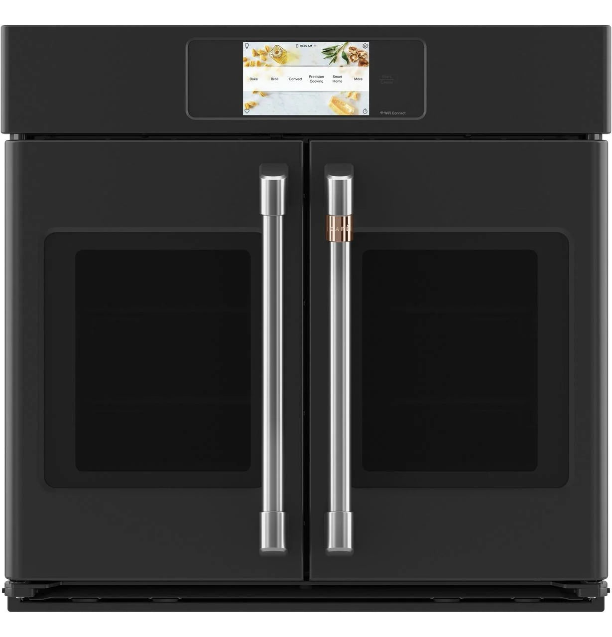 Café CTS90FP3ND1 30 inch Matte Black Single Convection Smart Electric Wall Oven