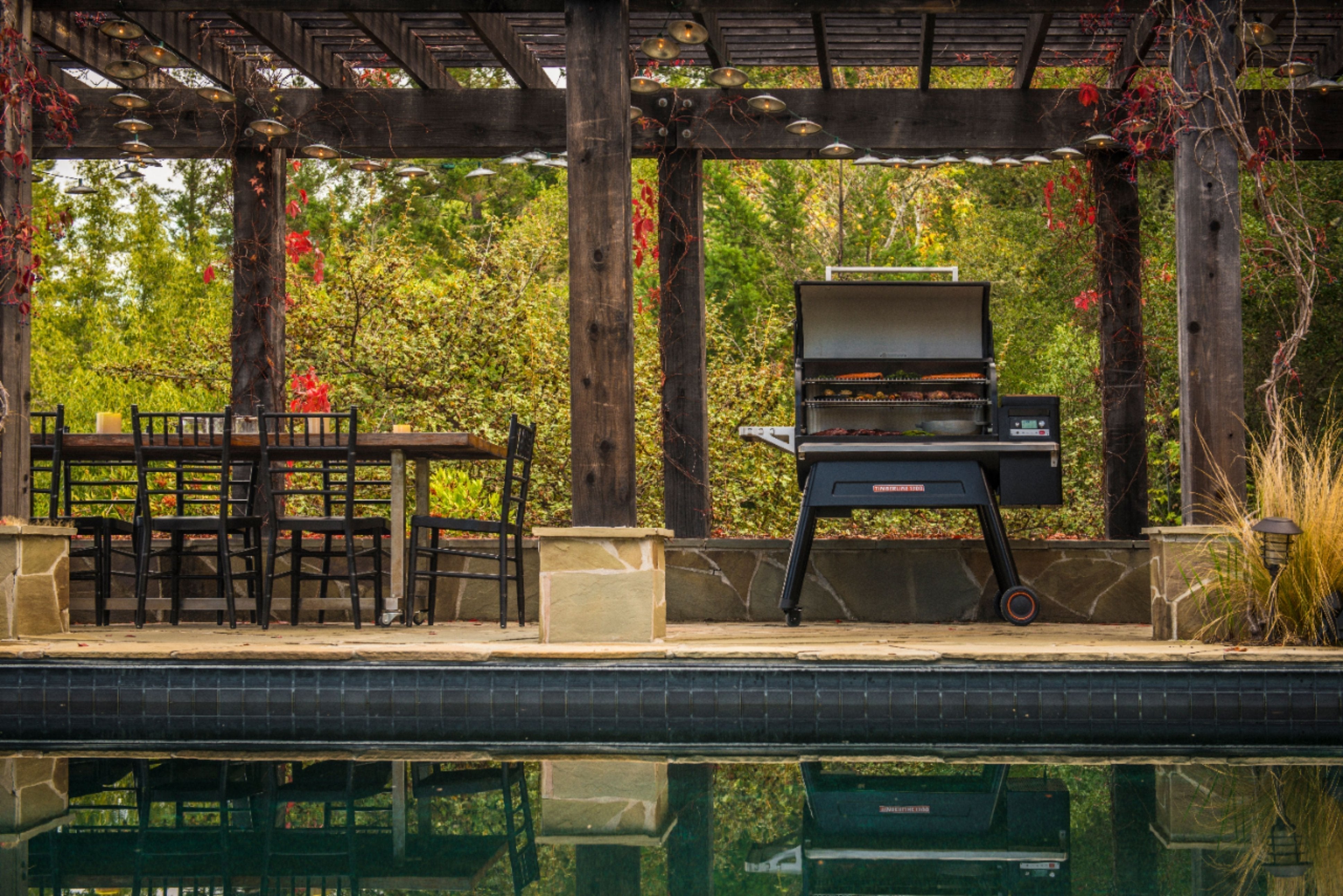 Traeger Grills Timberline 1300 Wifi Pellet Grill and Smoker in Black