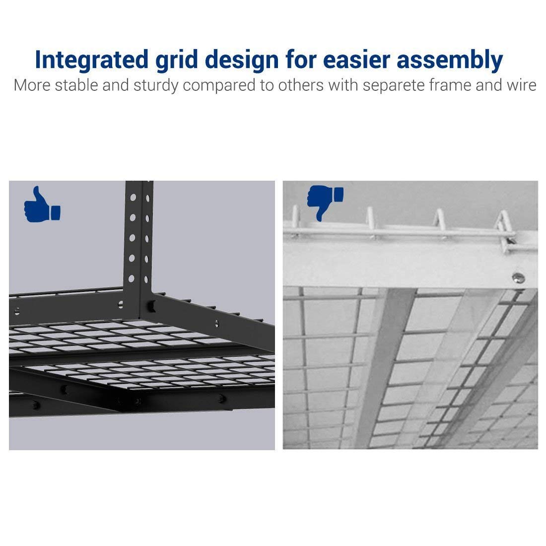 FLEXIMOUNTS Overhead Adjustable Ceiling Storage