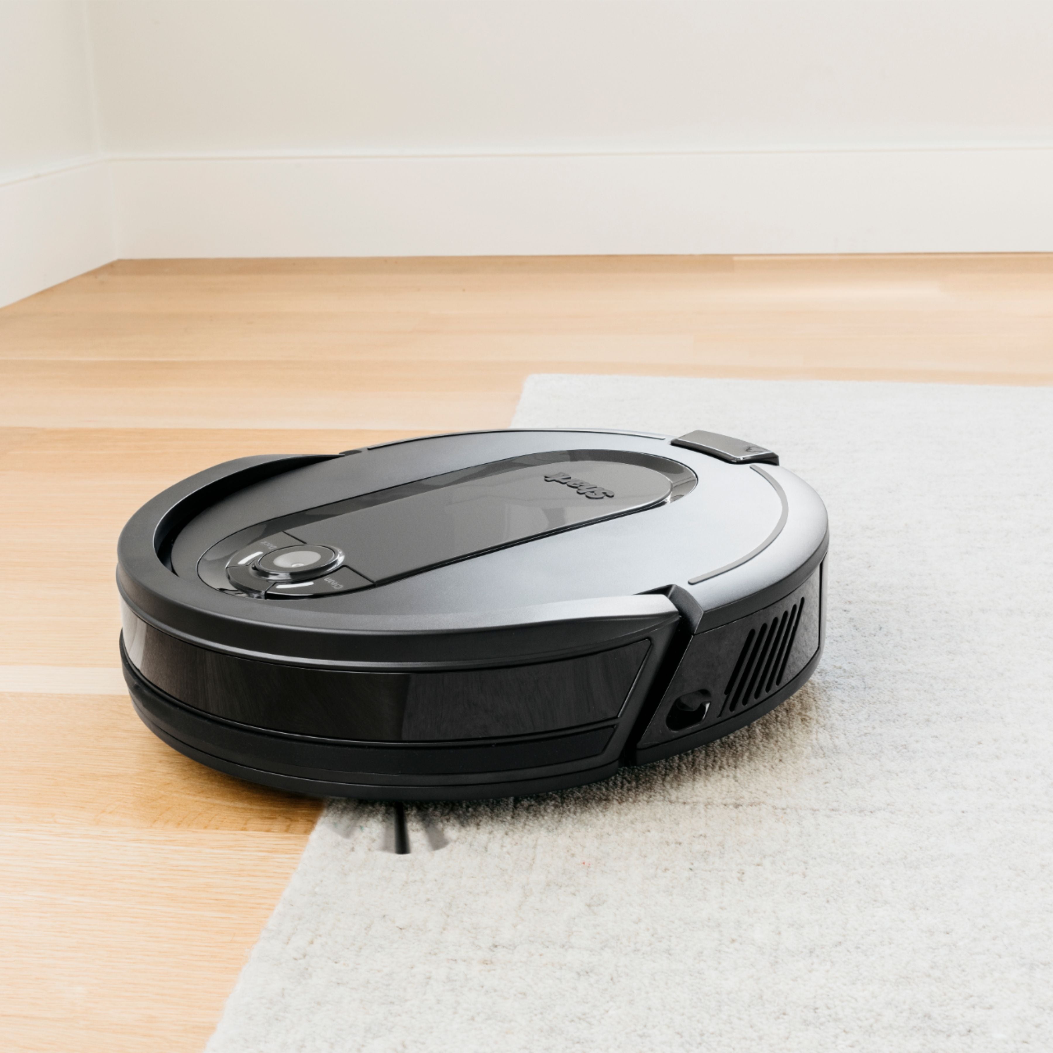 Shark - IQ Robot Self-Empty XL RV1001AE, Wi-Fi Connected, Robot Vacuum with Self-Cleaning Brushroll - Black